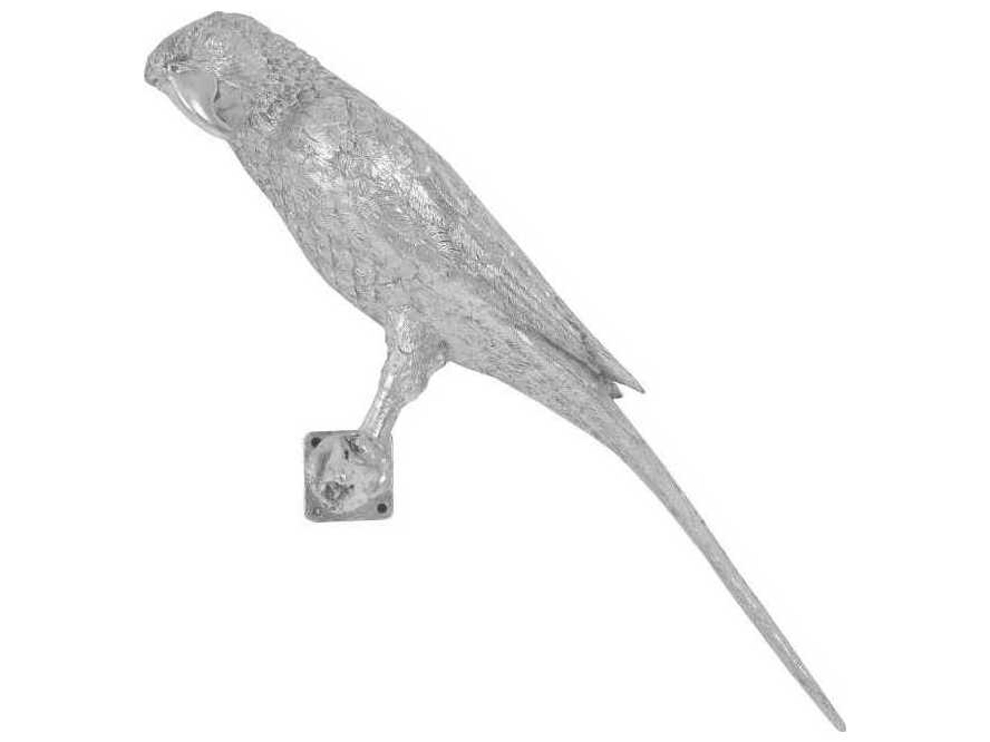 Parrot Looking Left Metal Wall Art