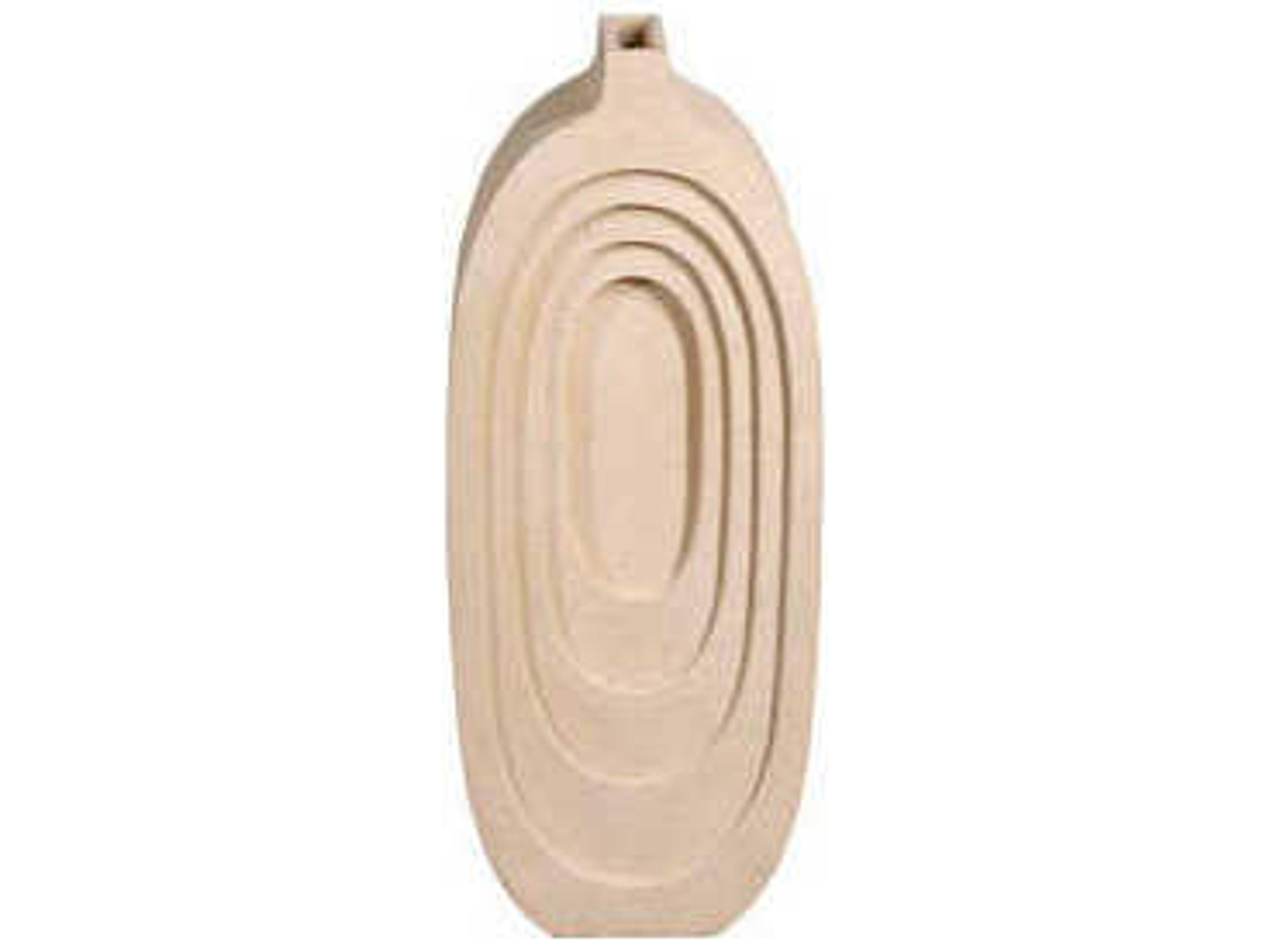 Outdoor Stone Cast Sonic Round Vase