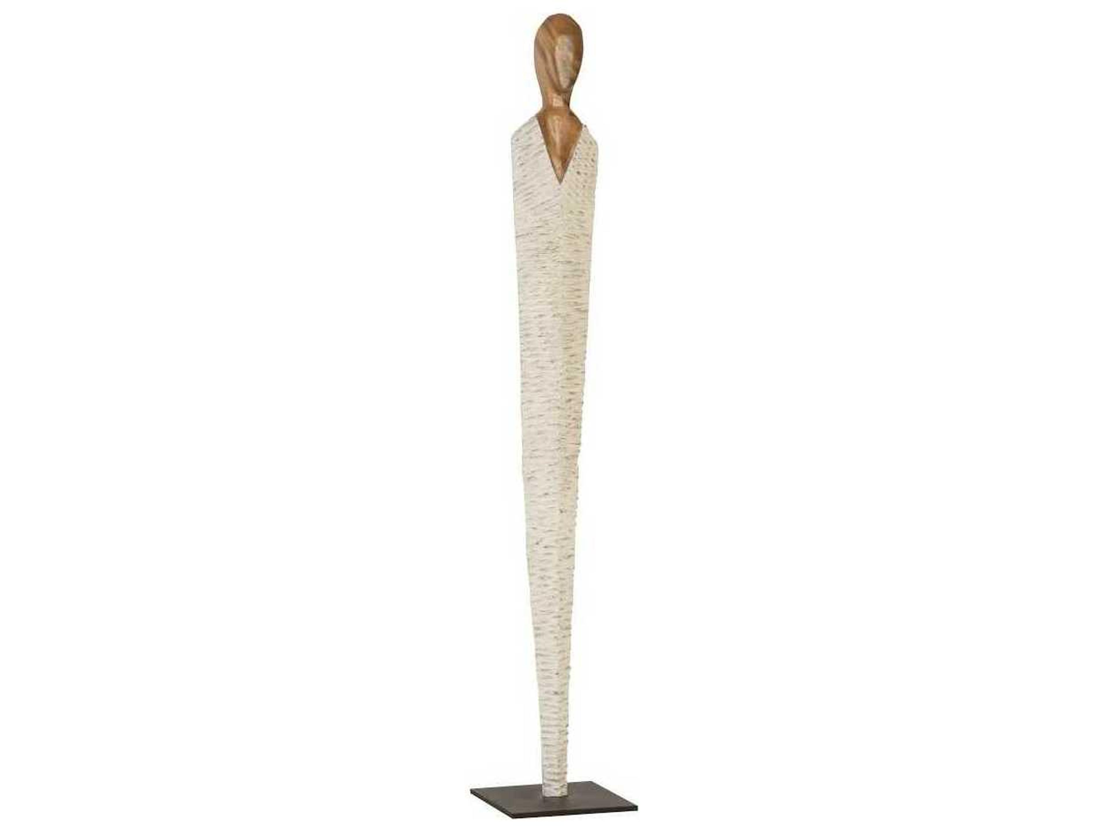 White Brown Sculpture