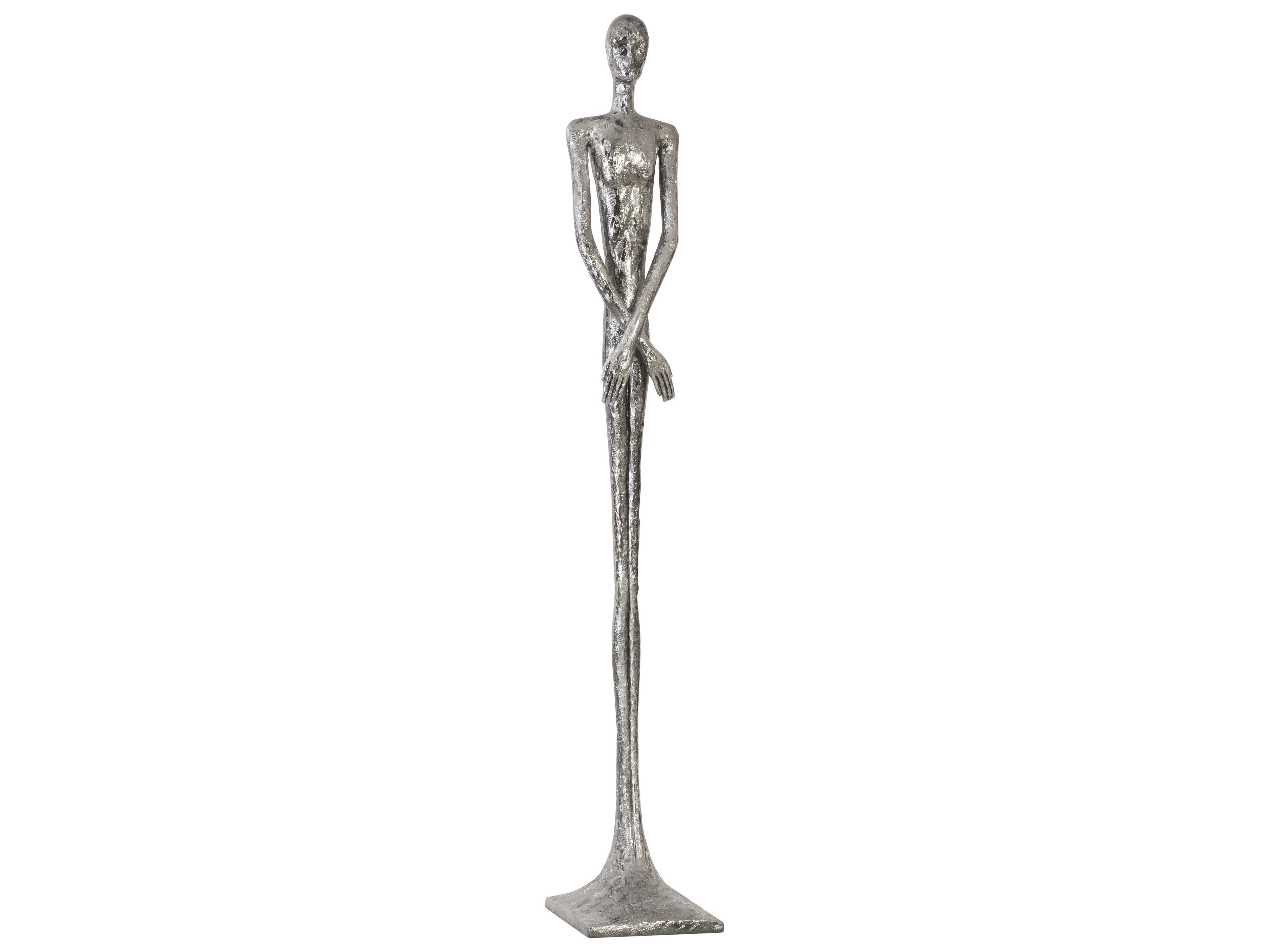 Luxecor Skinny Liquid Silver Sculpture