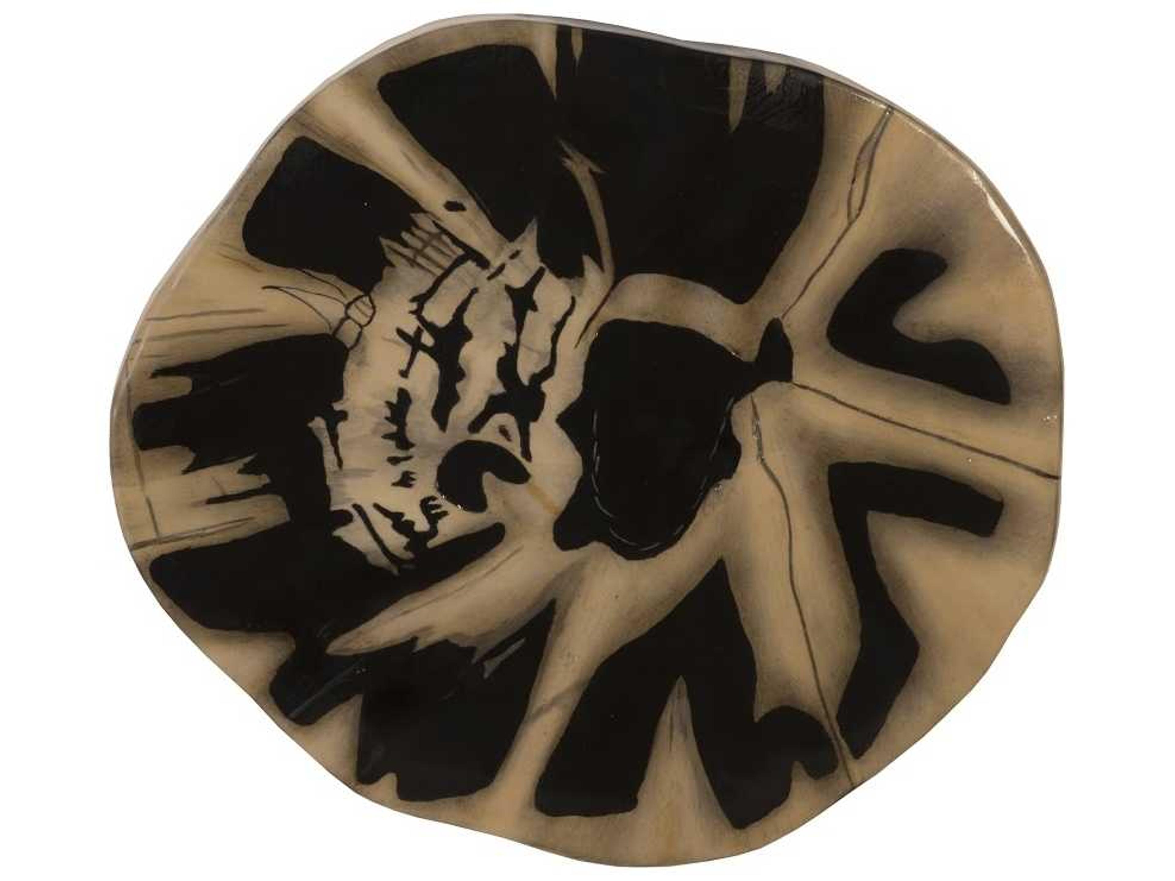 Brown / Black Cast Petrified Wood Wall Tile