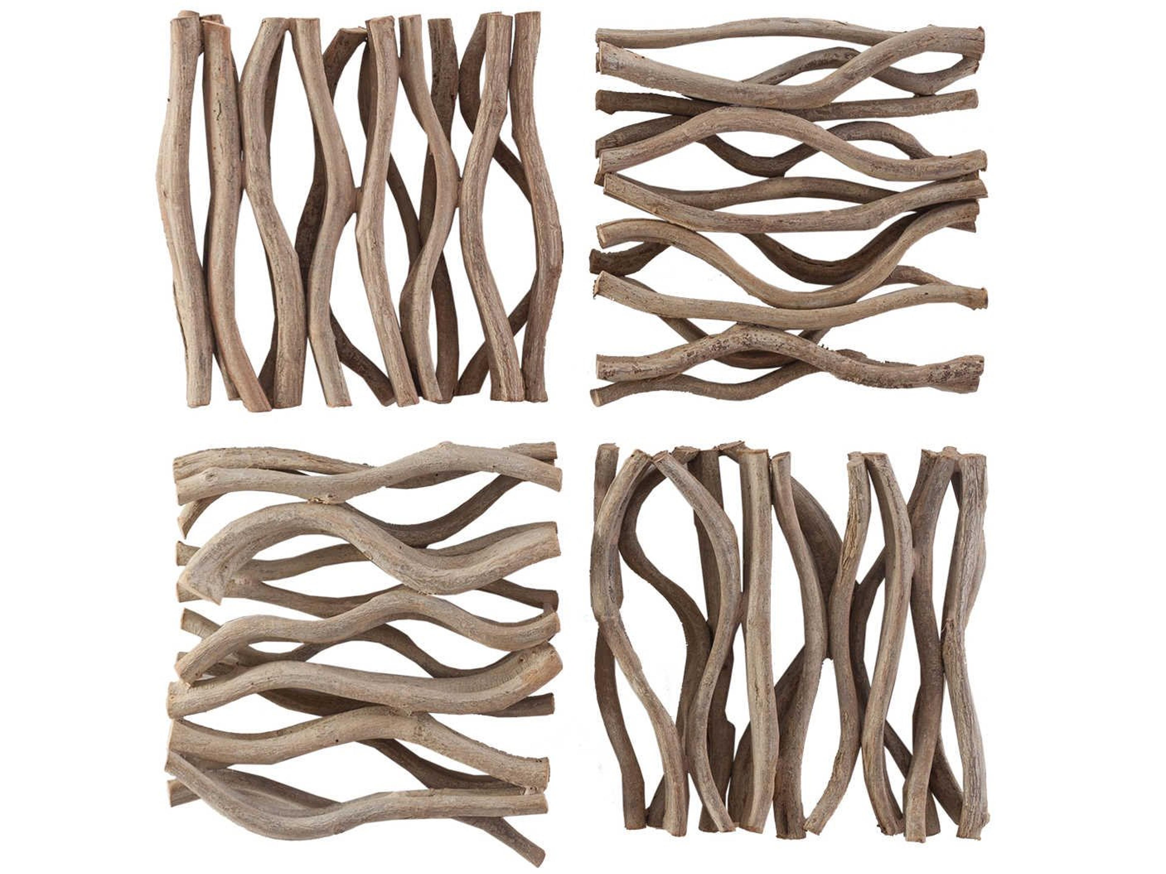 Vine Wall Tile Natural Wood Handcrafted Wall Decor