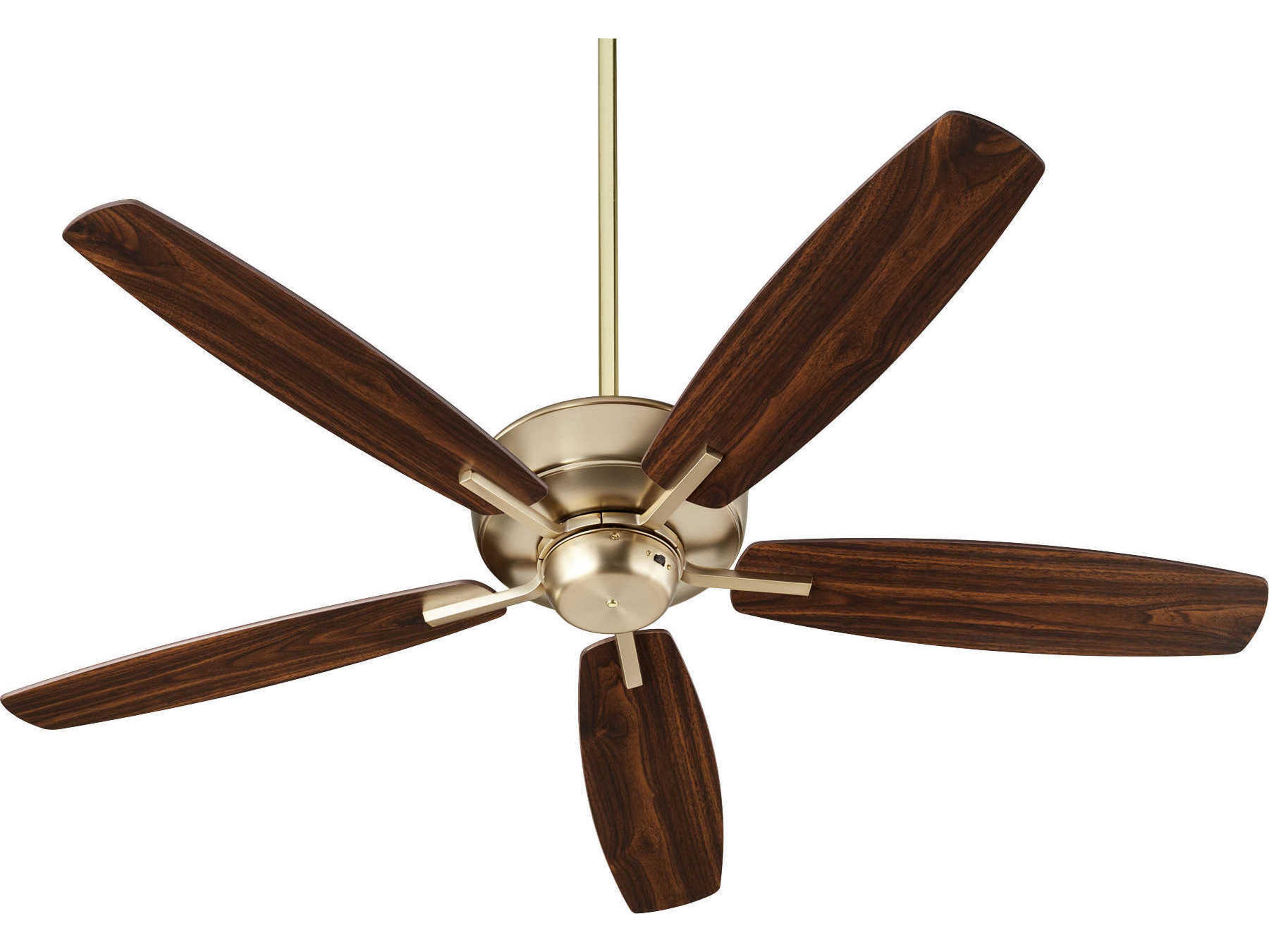 International Breeze 52" Ceiling Fan Dark Oak / Walnut Blades