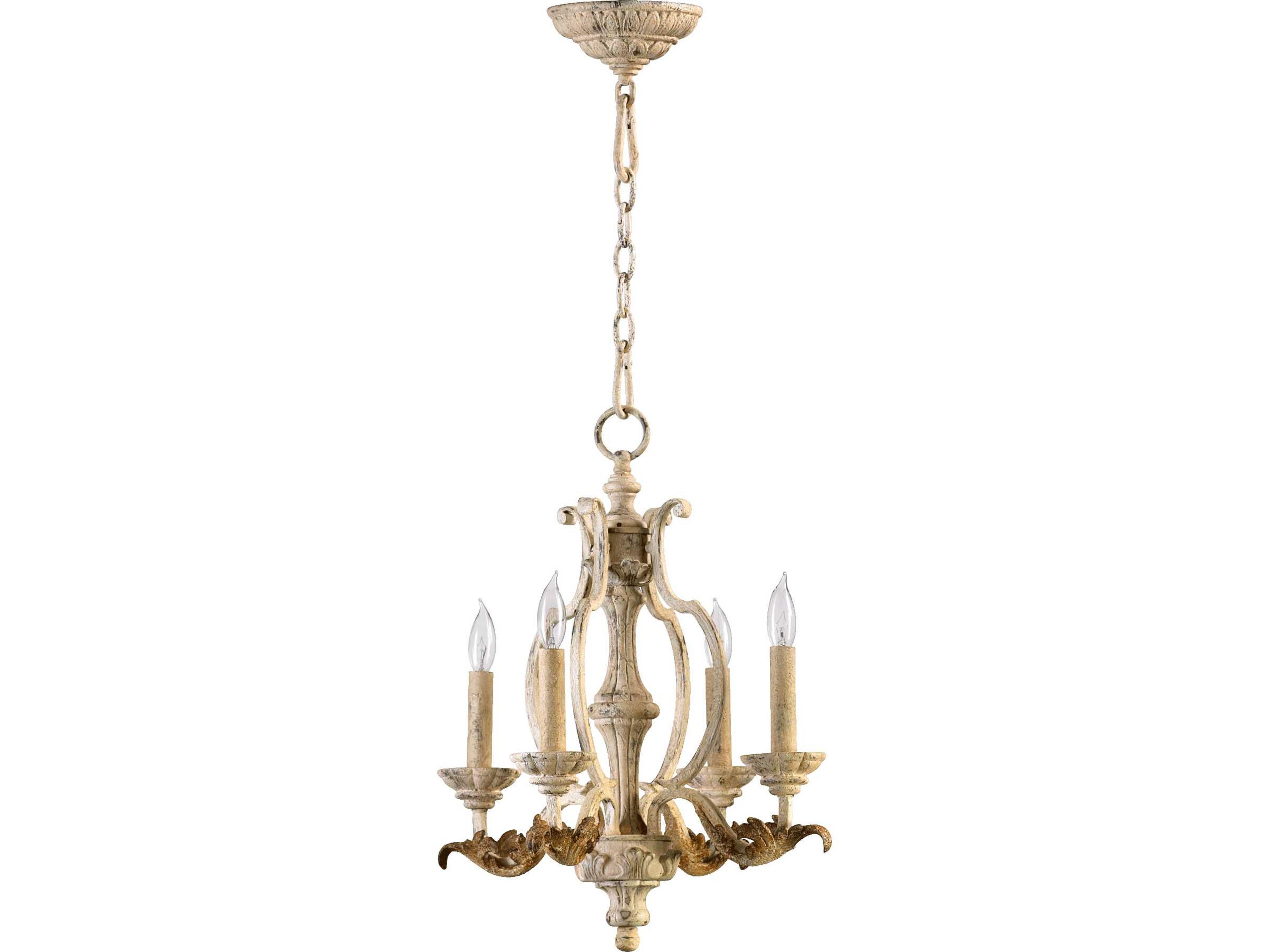 Florence 4-Light Persian White Candelabra Chandelier