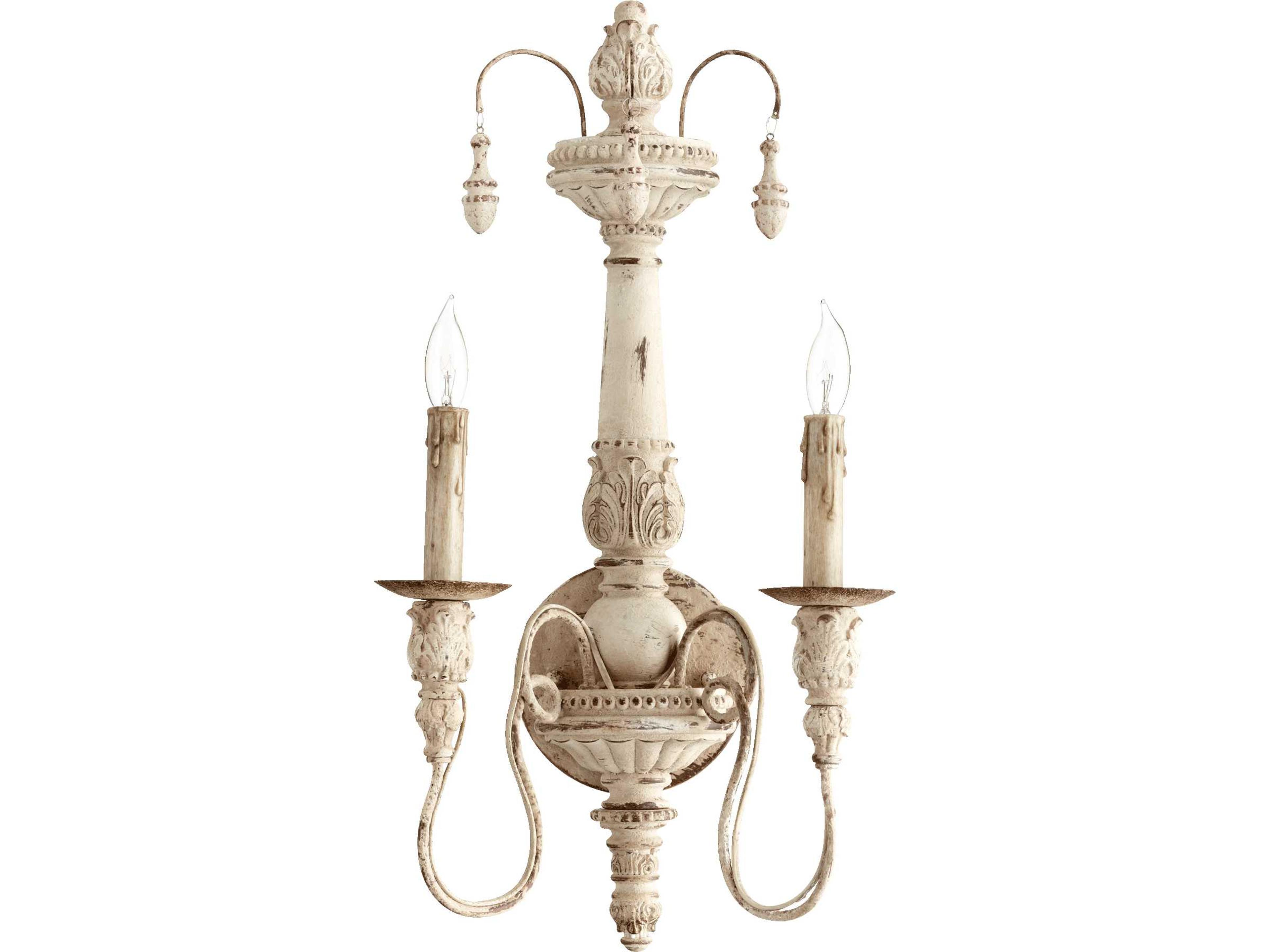 Salento 2-Light Persian White Wall Sconce