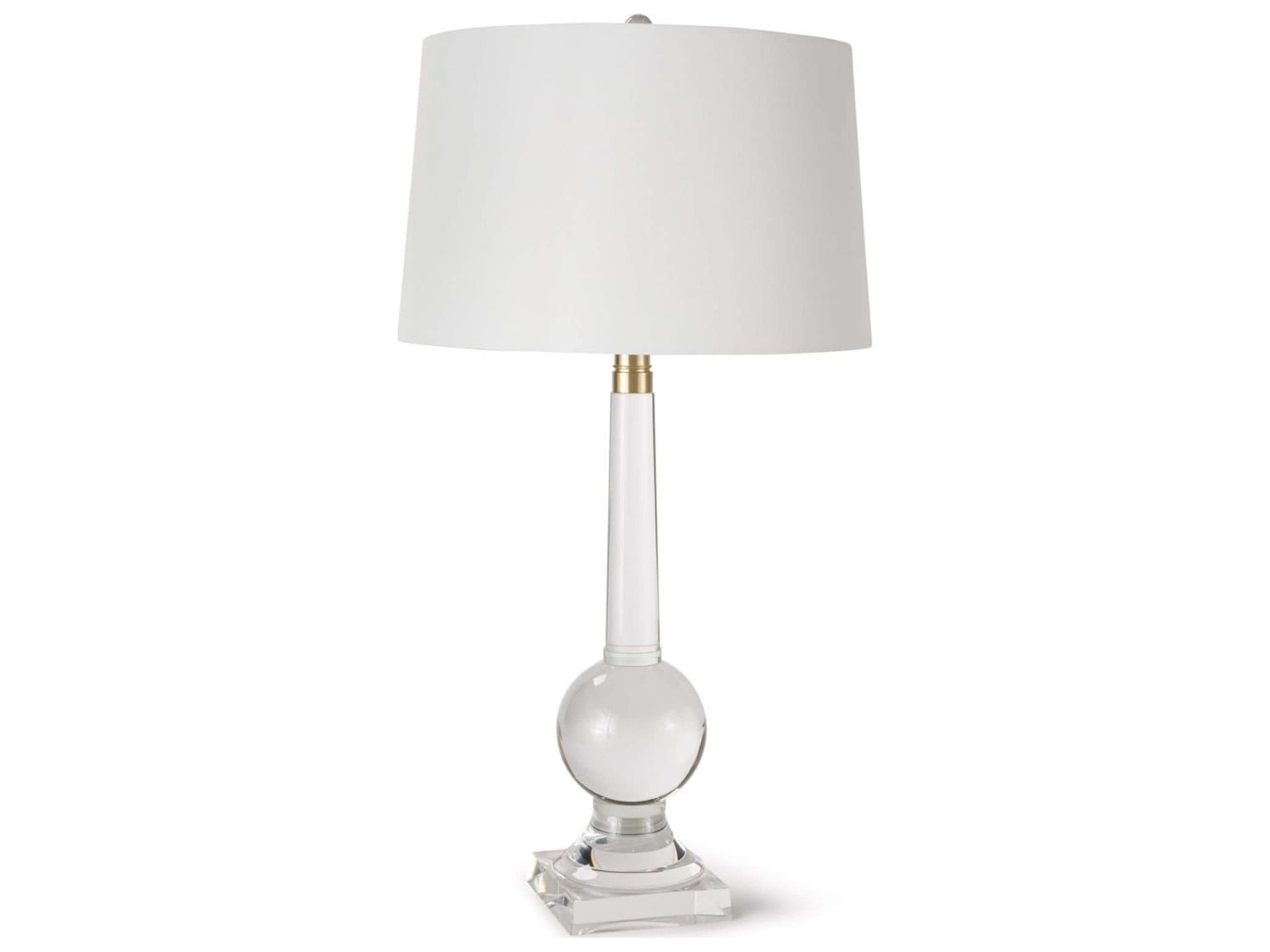 Stowe Crystal Table Lamp Clear Sculptural