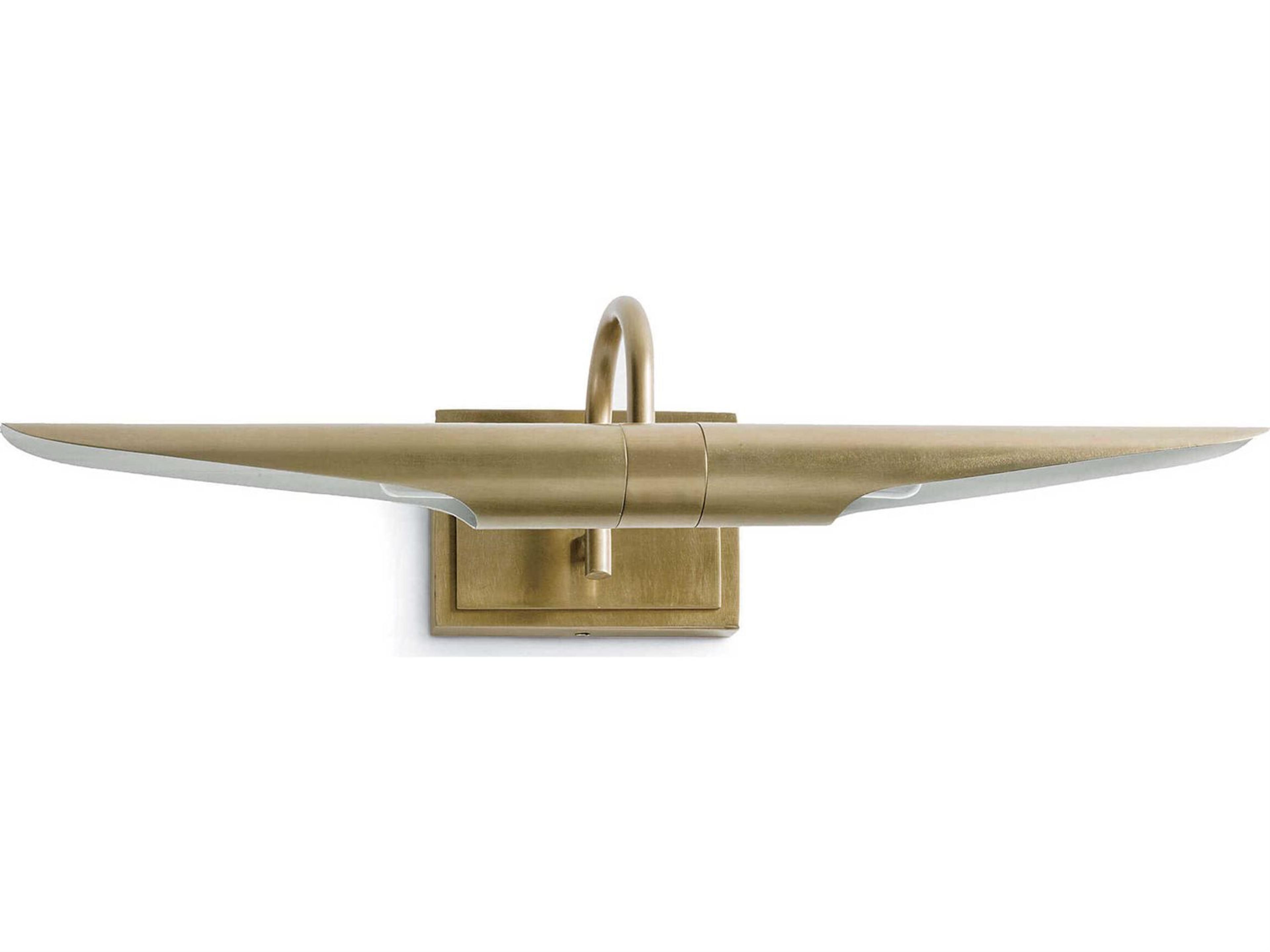 Redford Picture Light 22-Inch Natural Brass
