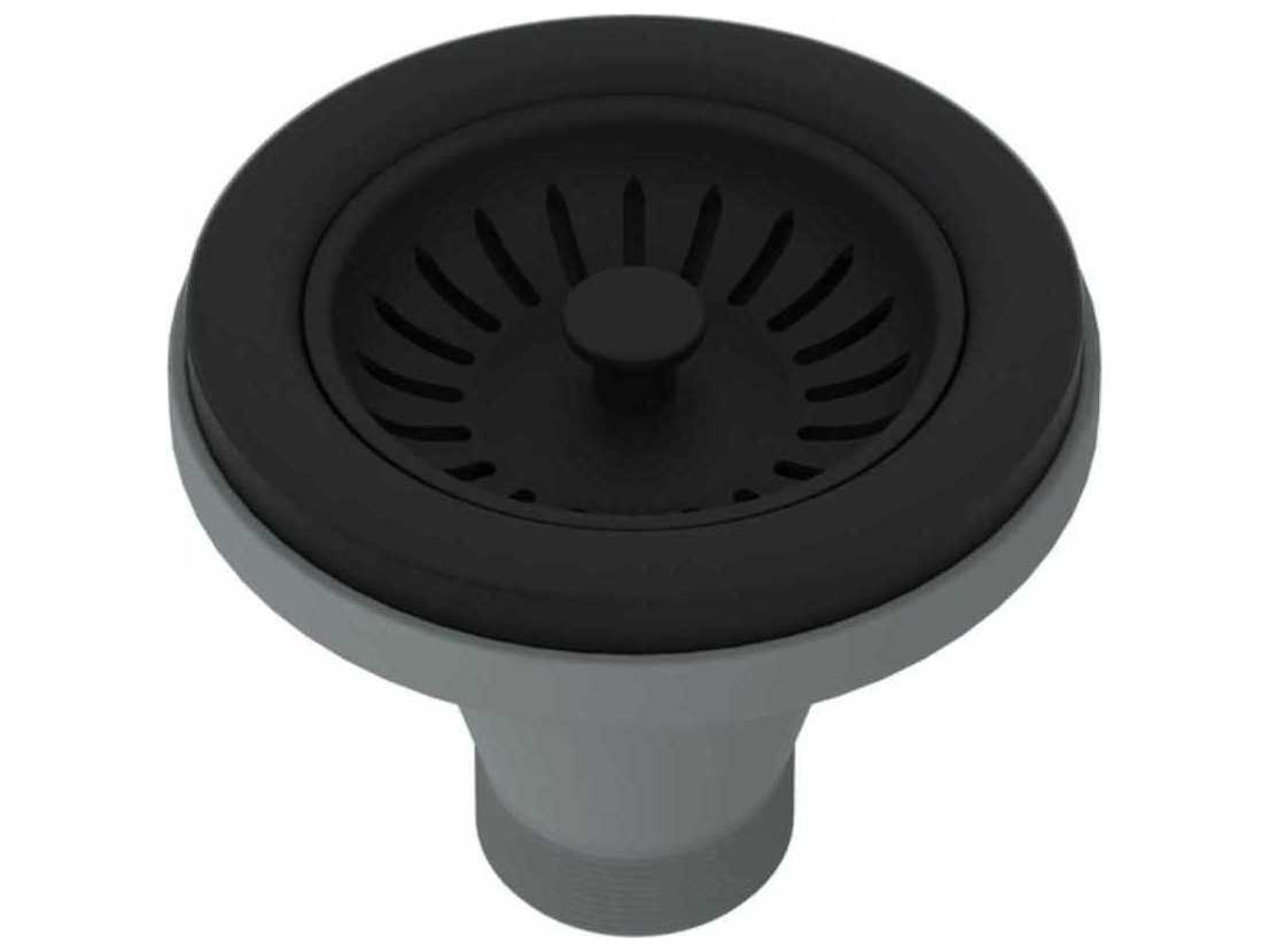 Matter Black Manual Basket Strainer