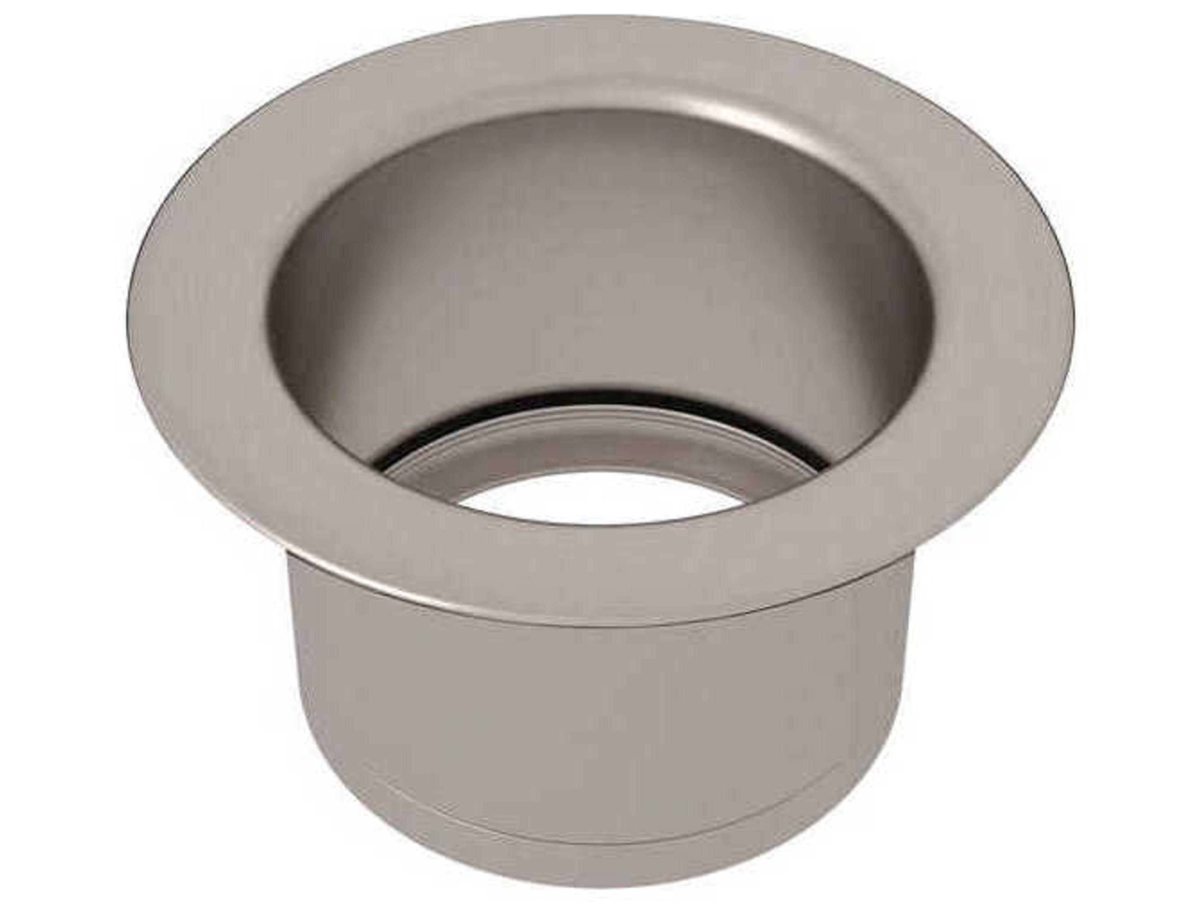 Satin Nickel Extended Disposal Flange