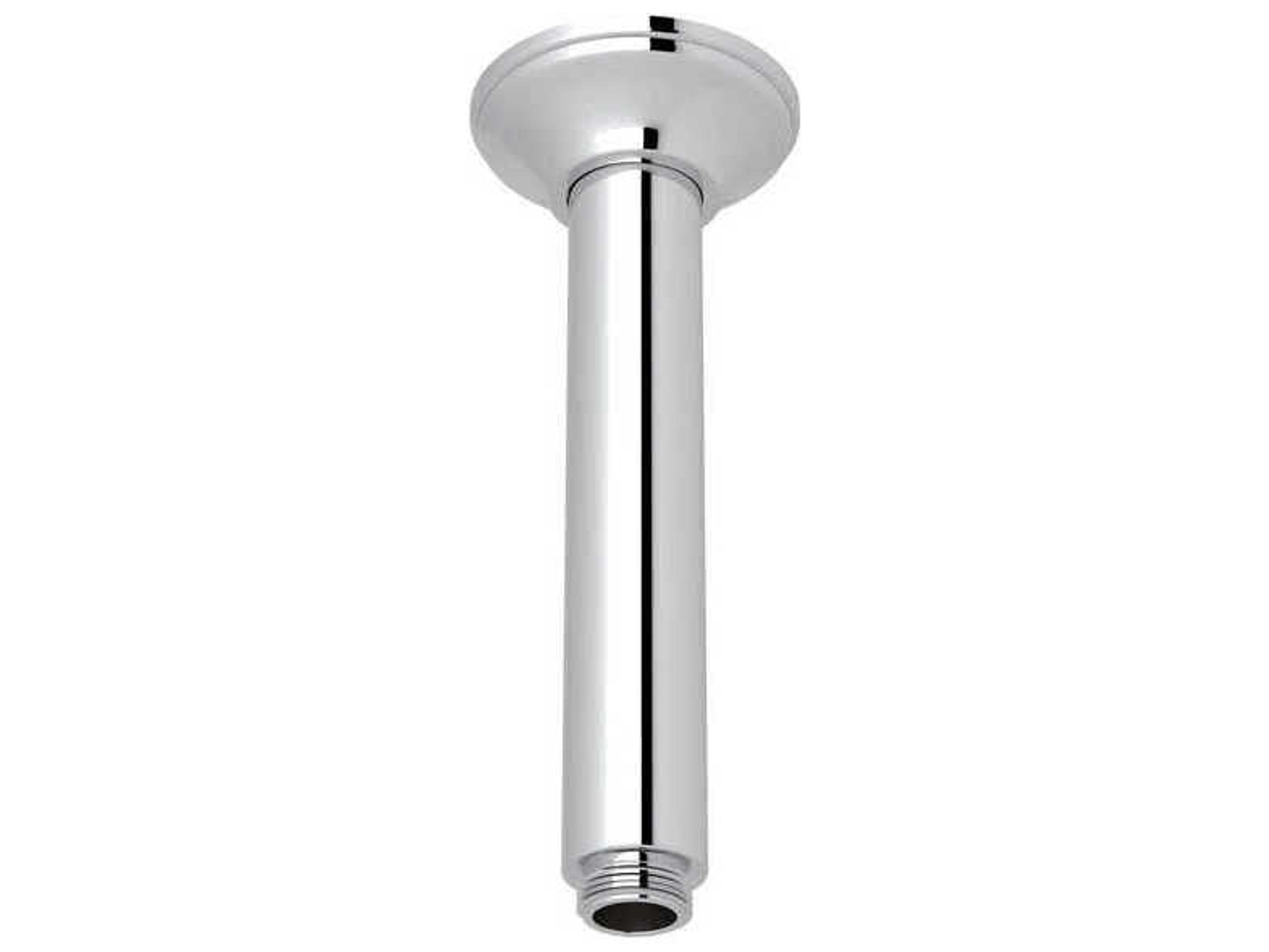 Polished Chrome 6" Ceiling Mount Shower Arm