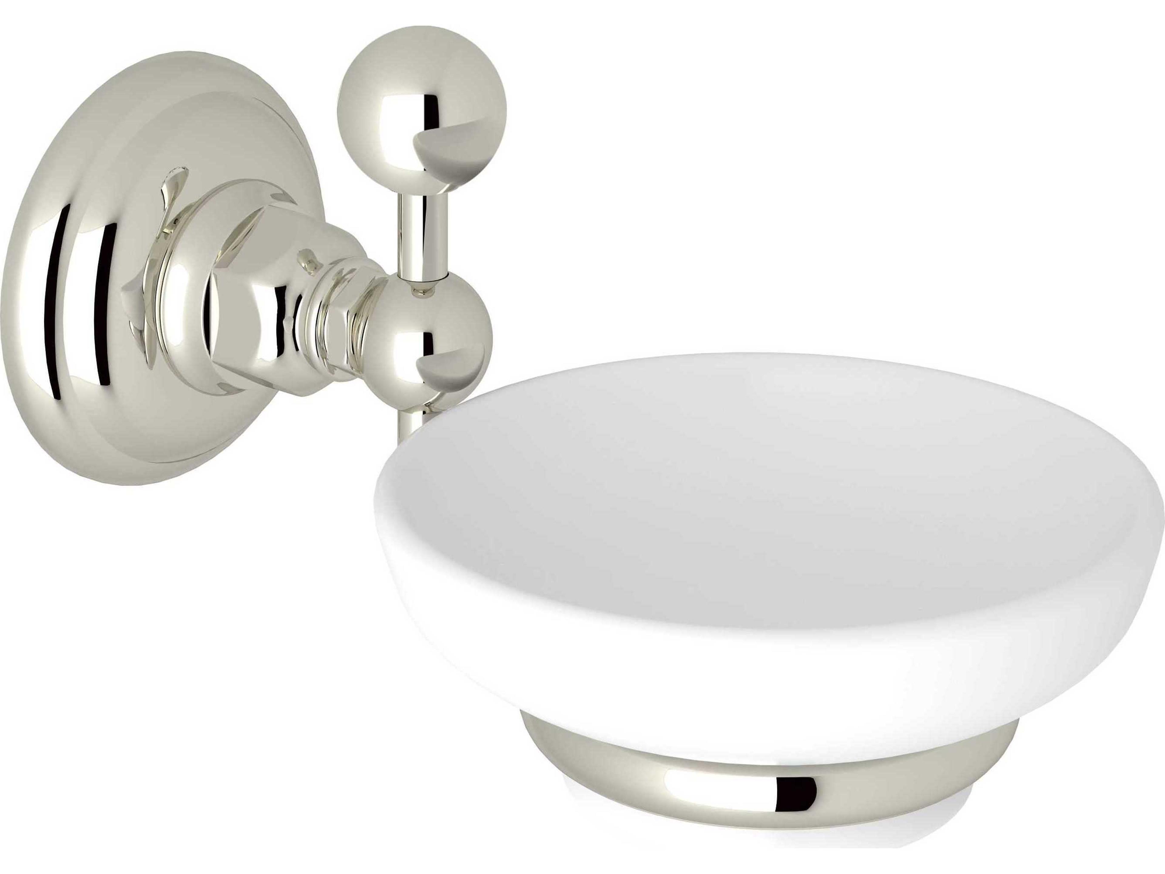 Rohl Polished Nickel Wall Mount Soap Dish