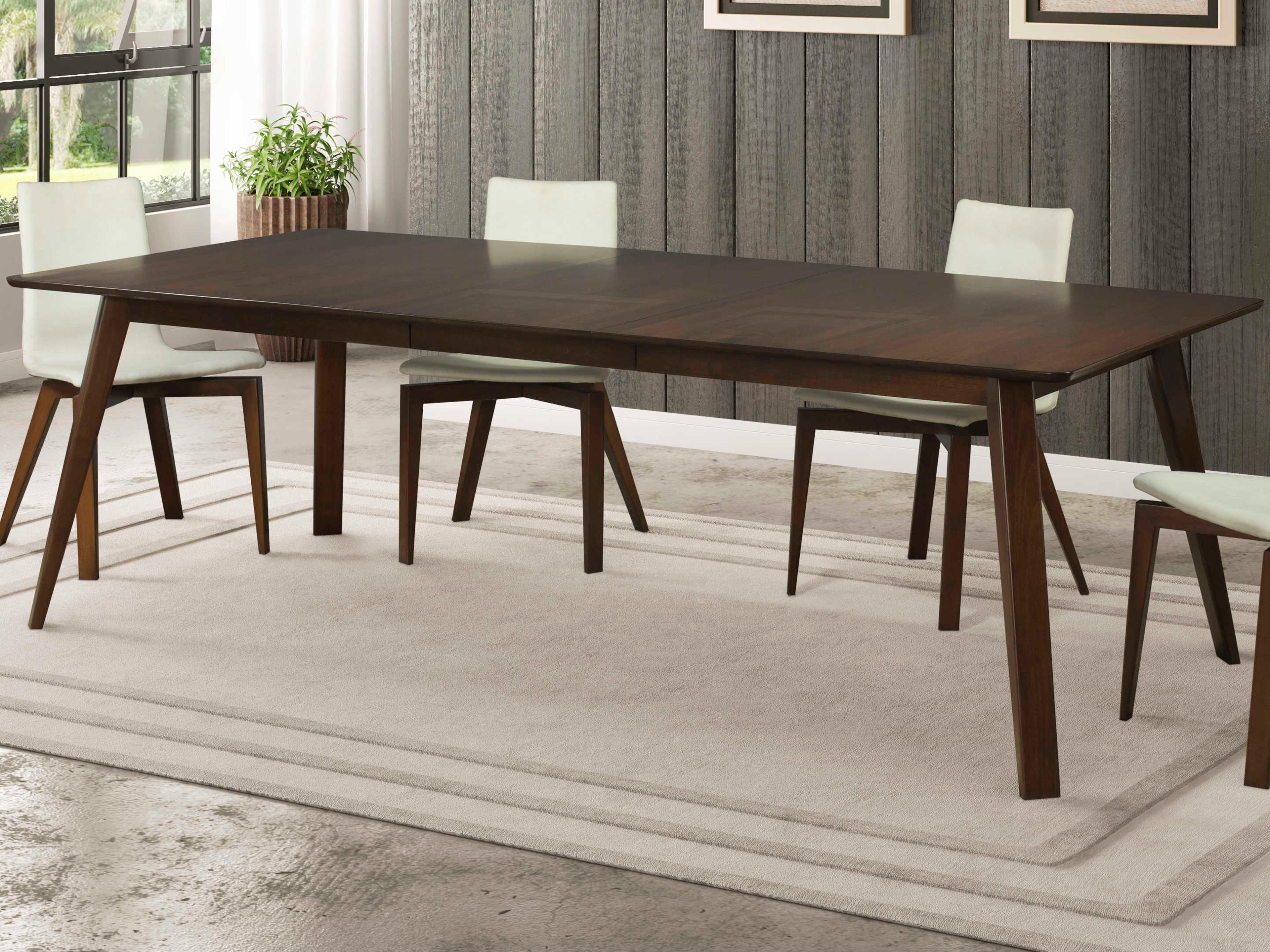 Saloom Skyline Extendable Rectangular Wood Dining Table