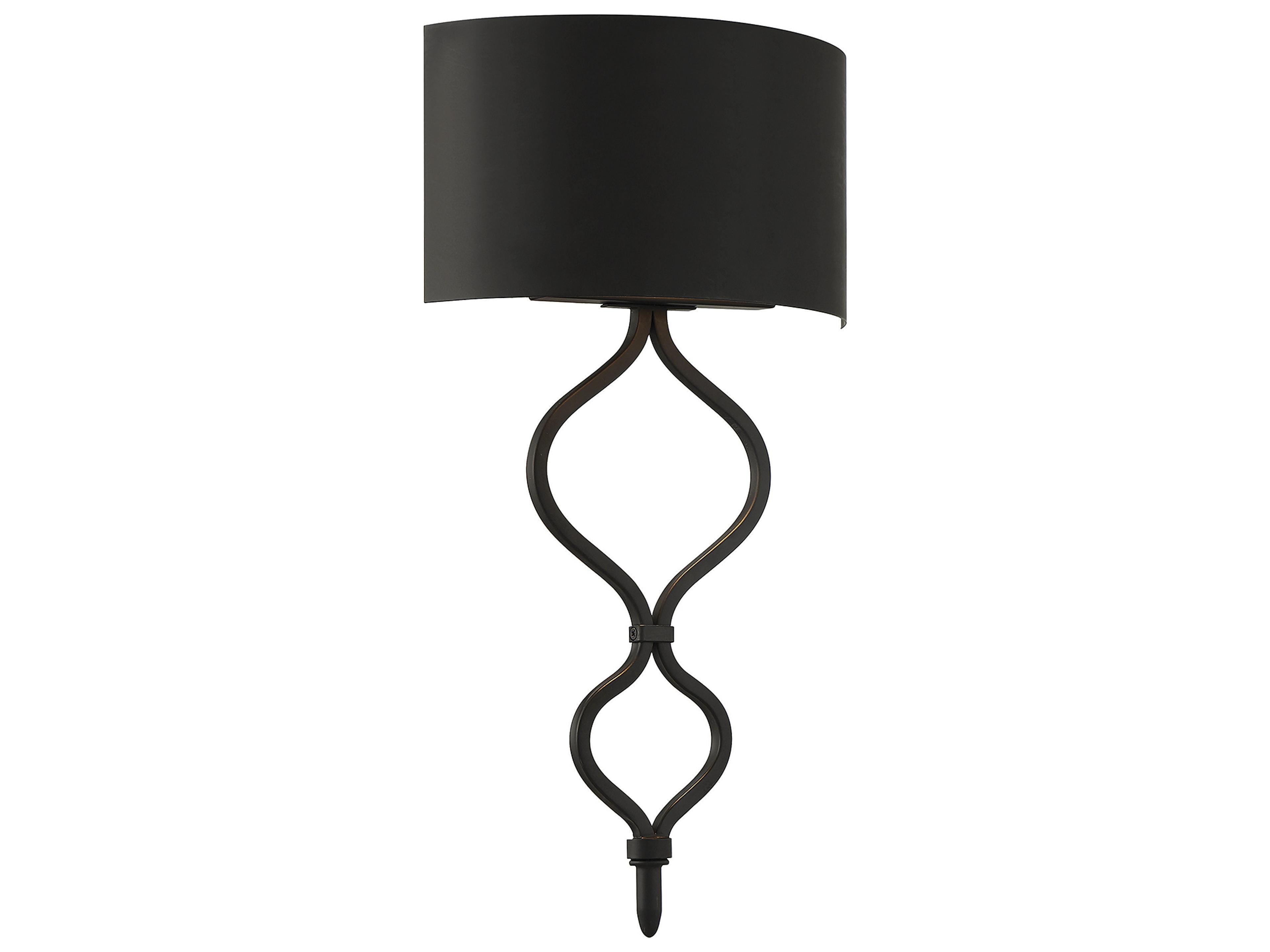 Como 1-Light Matte Black LED Wall Sconce