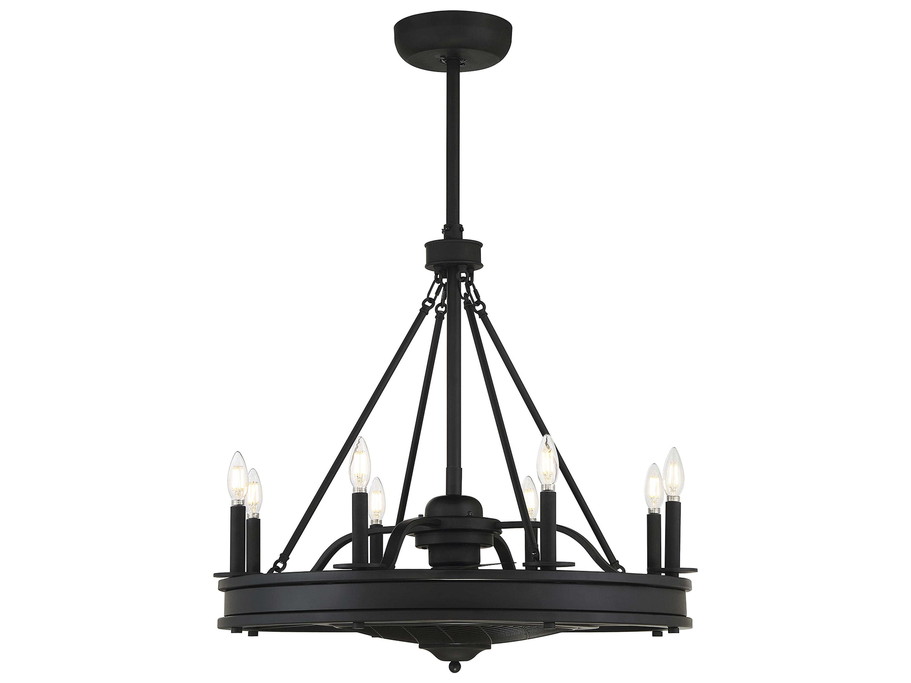 Lyon 8 - Light 30" LED Ceiling Fan