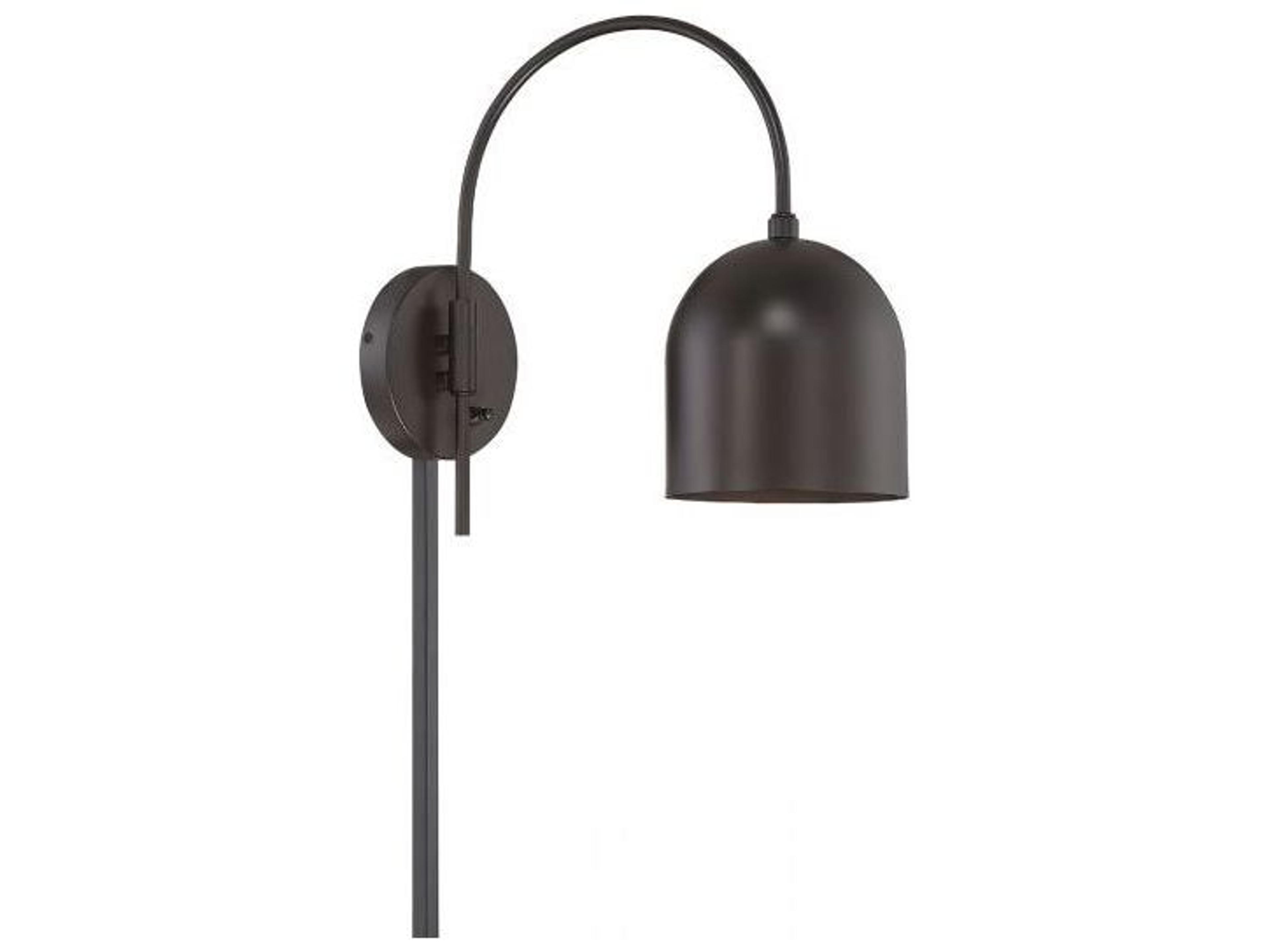 Meridian 1-Light Oil Rubbed Bronze Wall Sconce