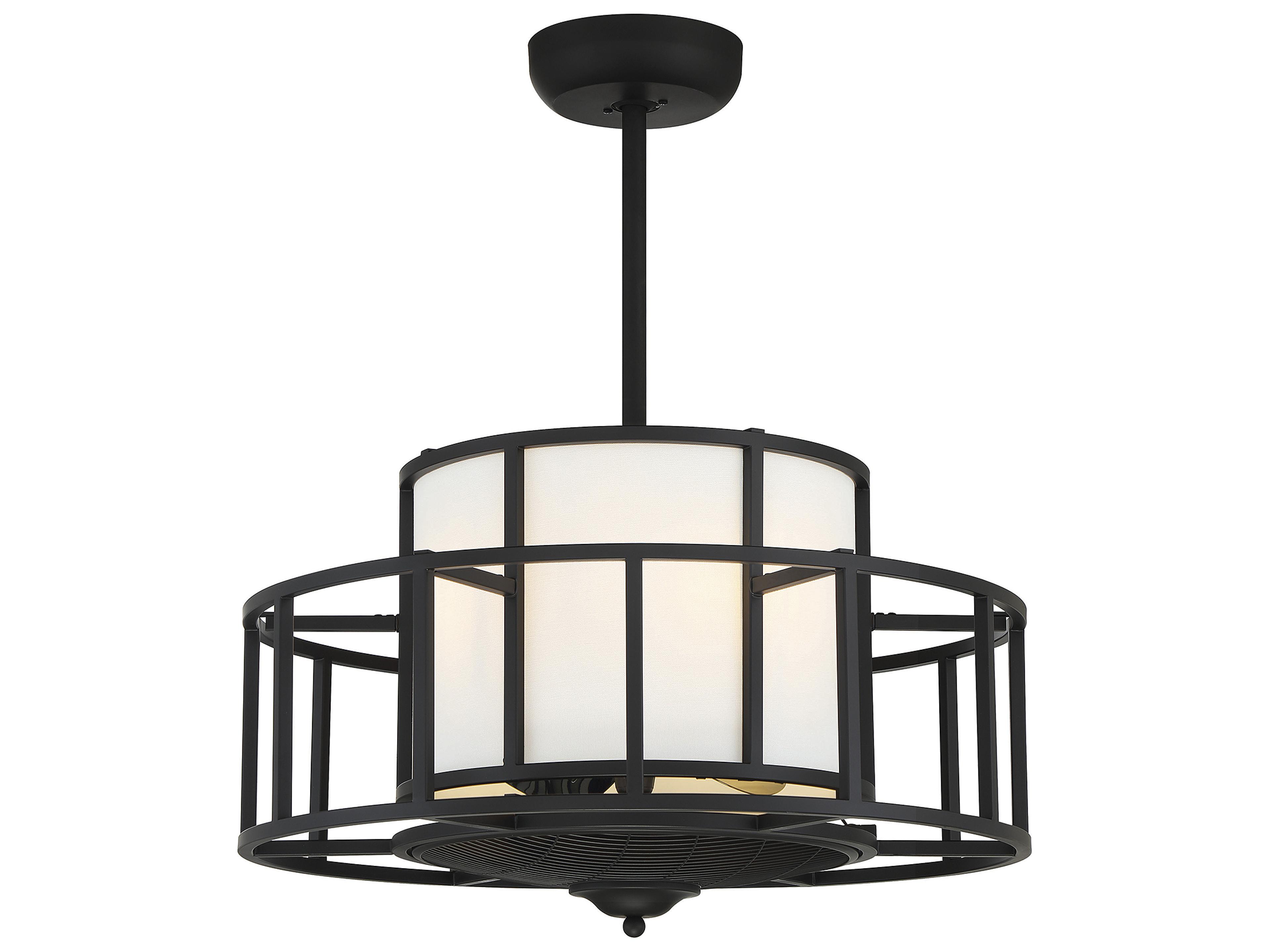 Oslo 4 - Light 26" LED Ceiling Fan