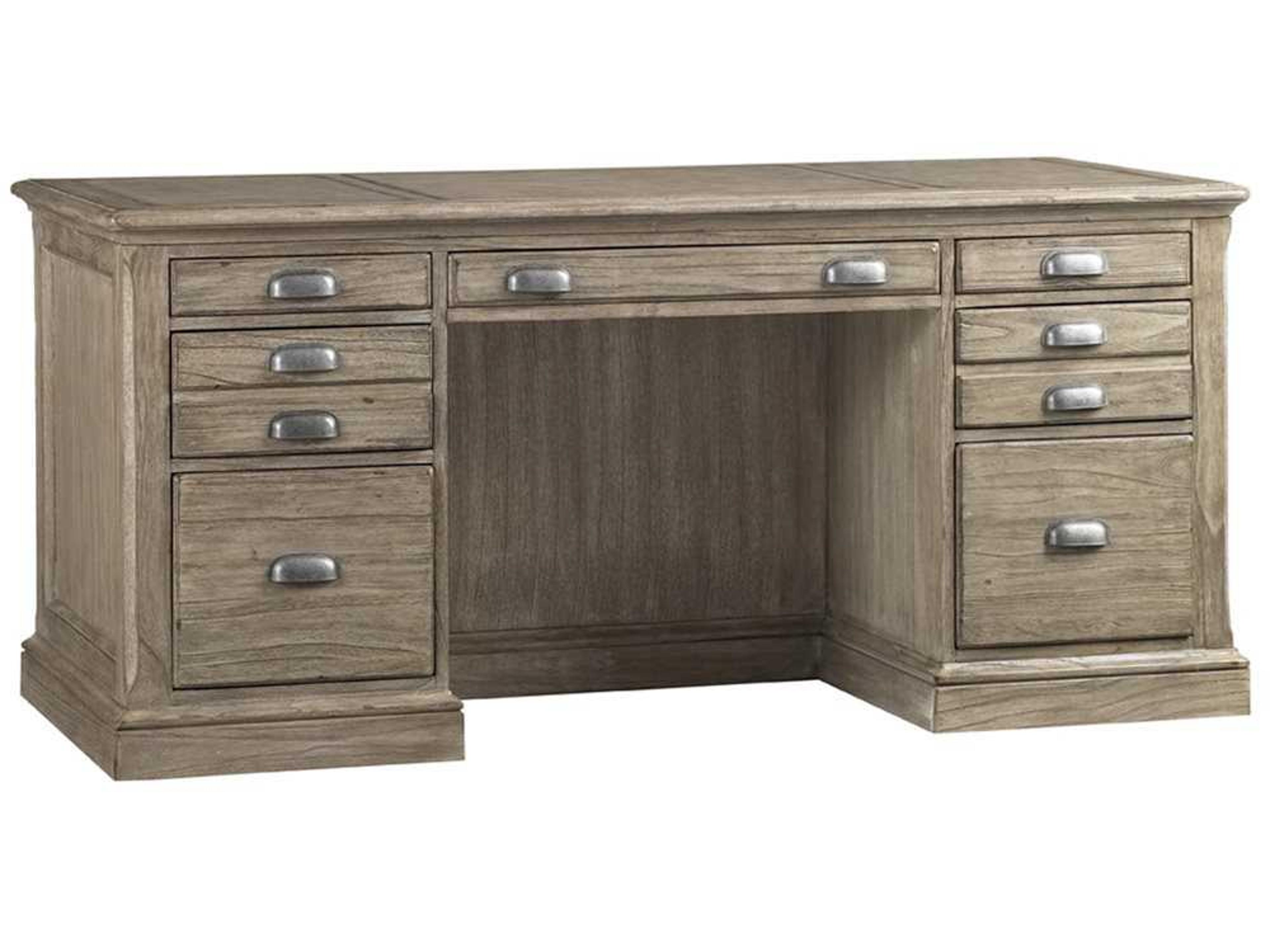 Barton Creek Natural Driftwood Executive Desk