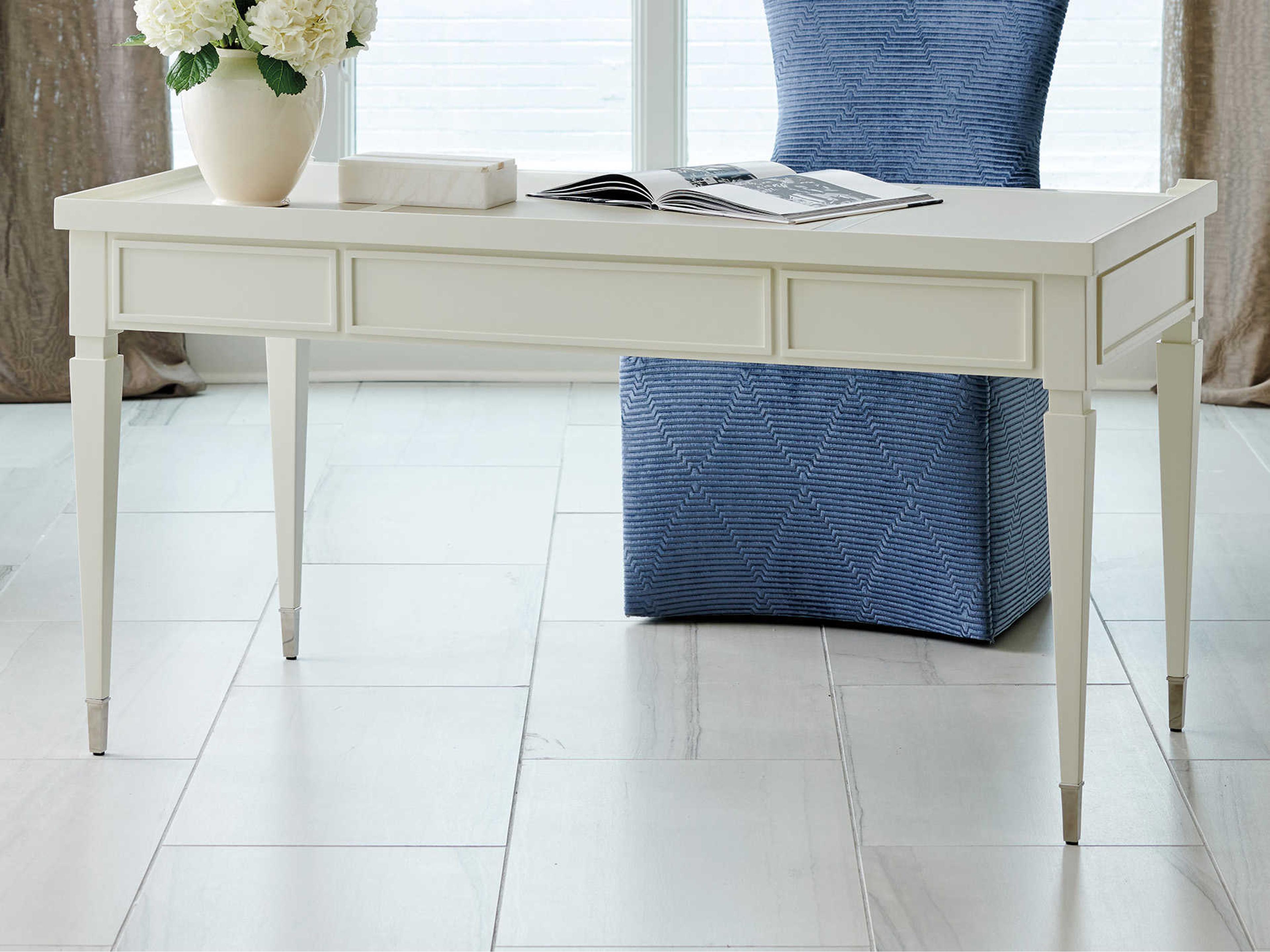 Sligh Studio Designs White Hardwood Secretary Desk