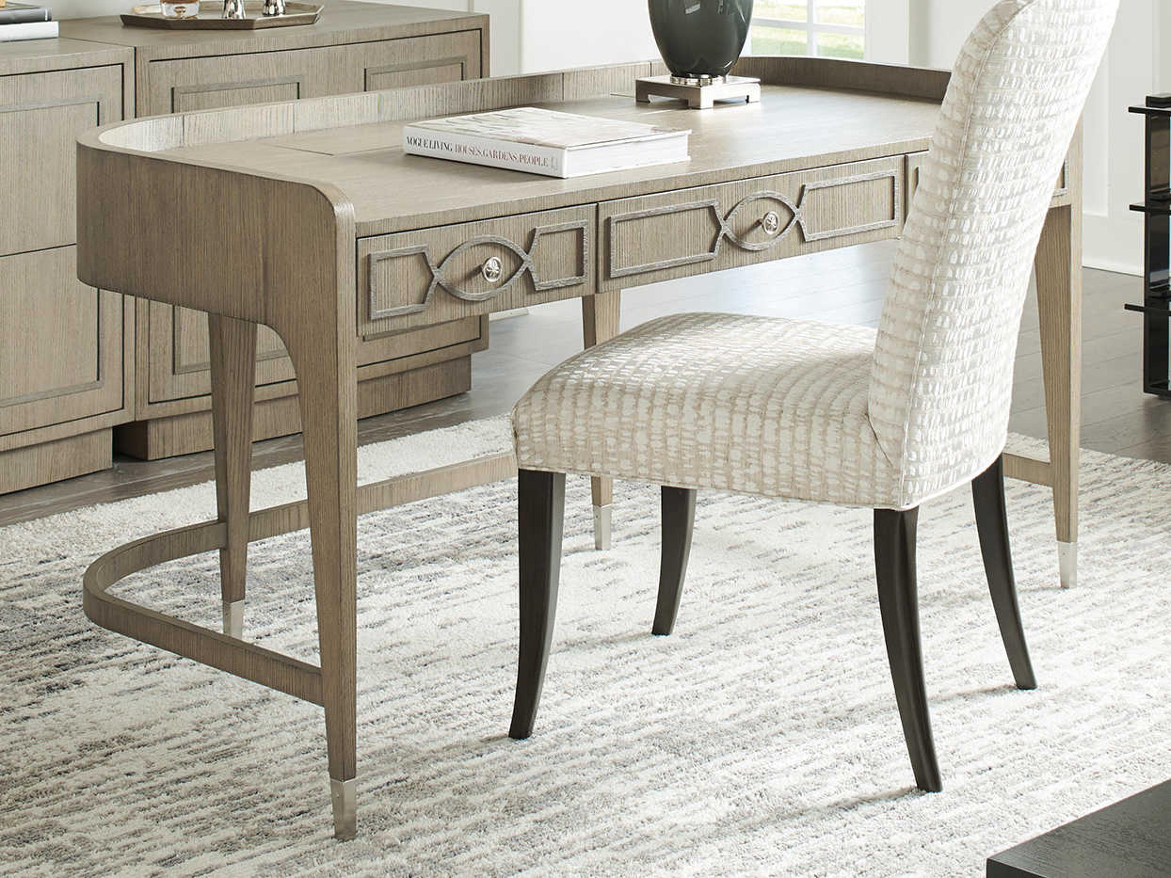 Sligh Studio Designs Gray Ash Wood Secretary Desk