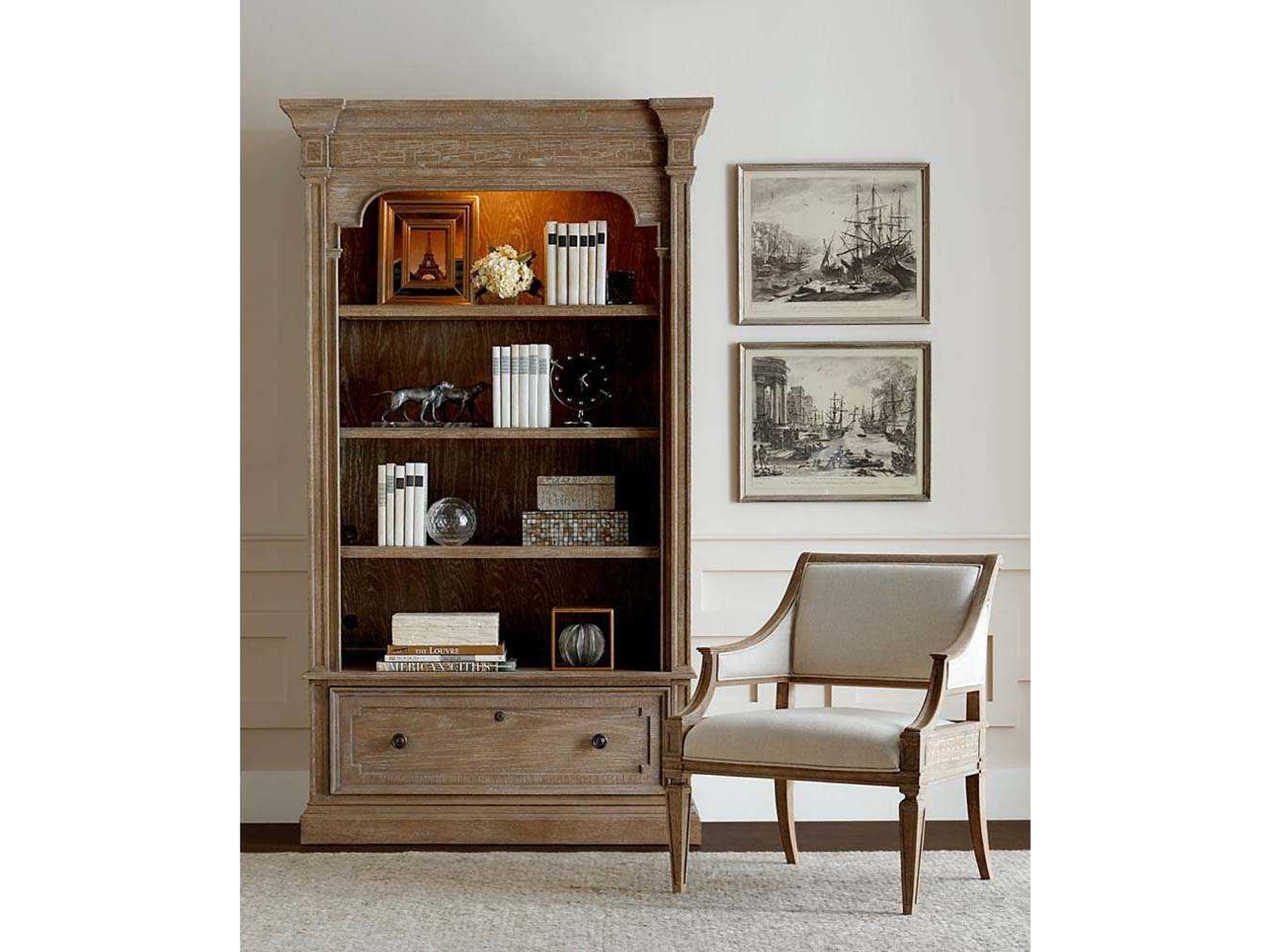 Stanley Furniture Wethersfield Estate Chair and Ottoman Set