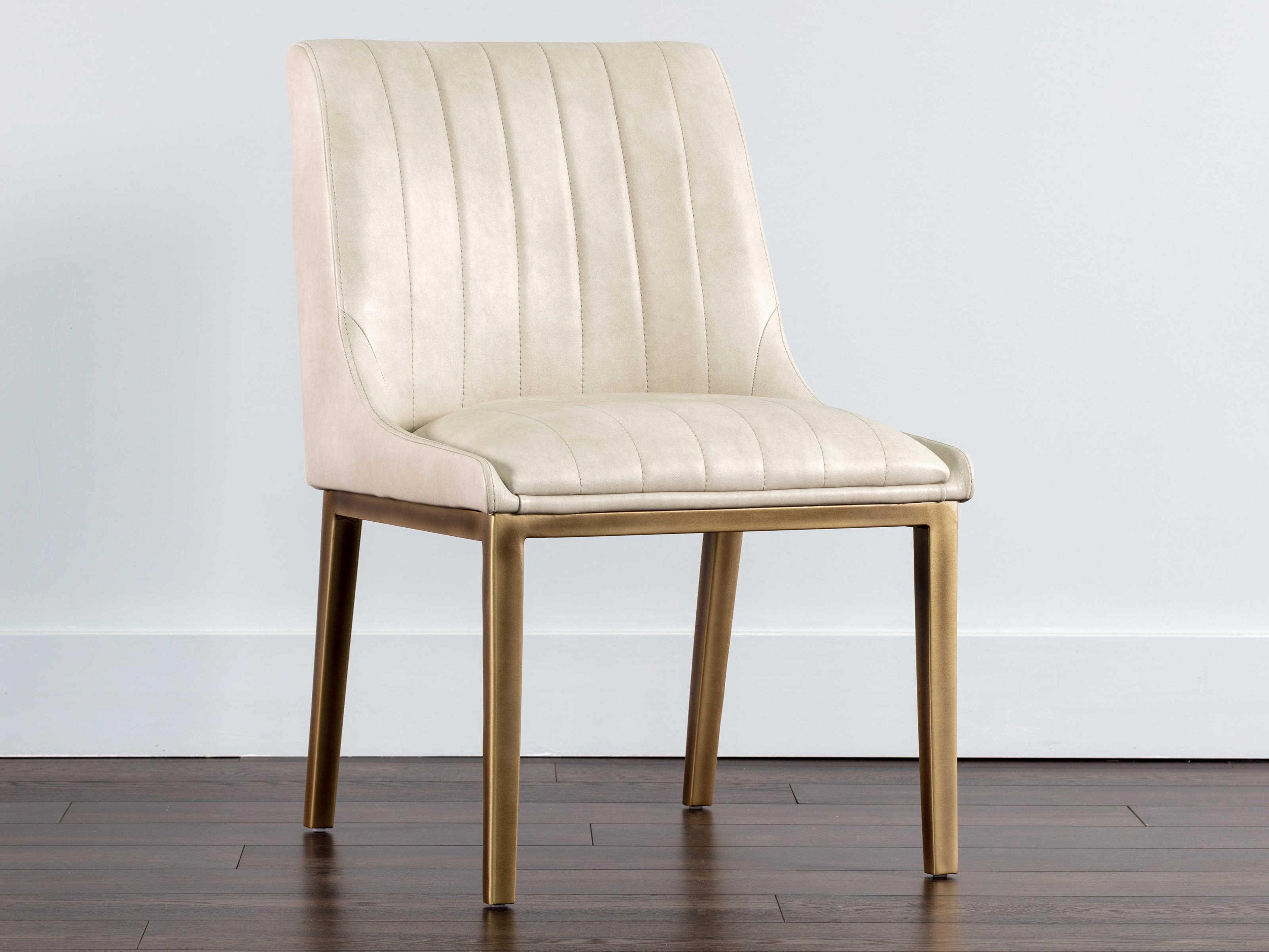 Sunpan Irongate Halden Dining Chair Bravo Cream