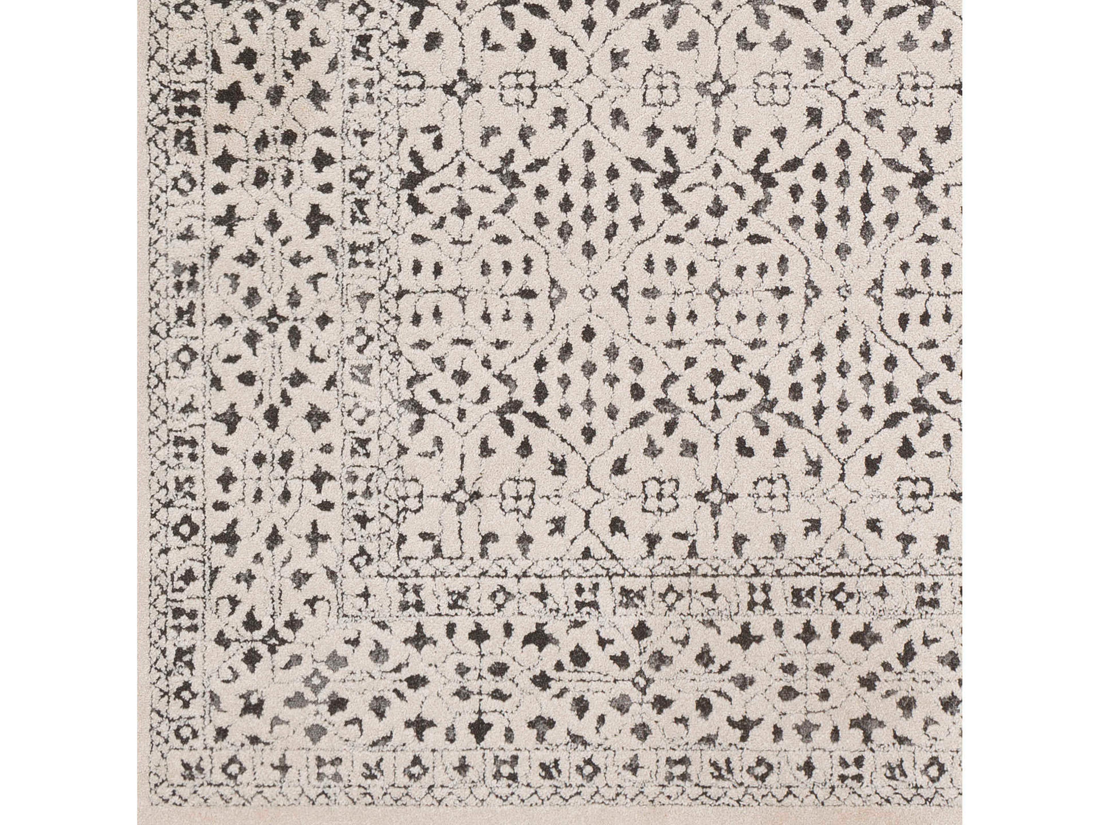 Surya Bahar Bordered Area Rug