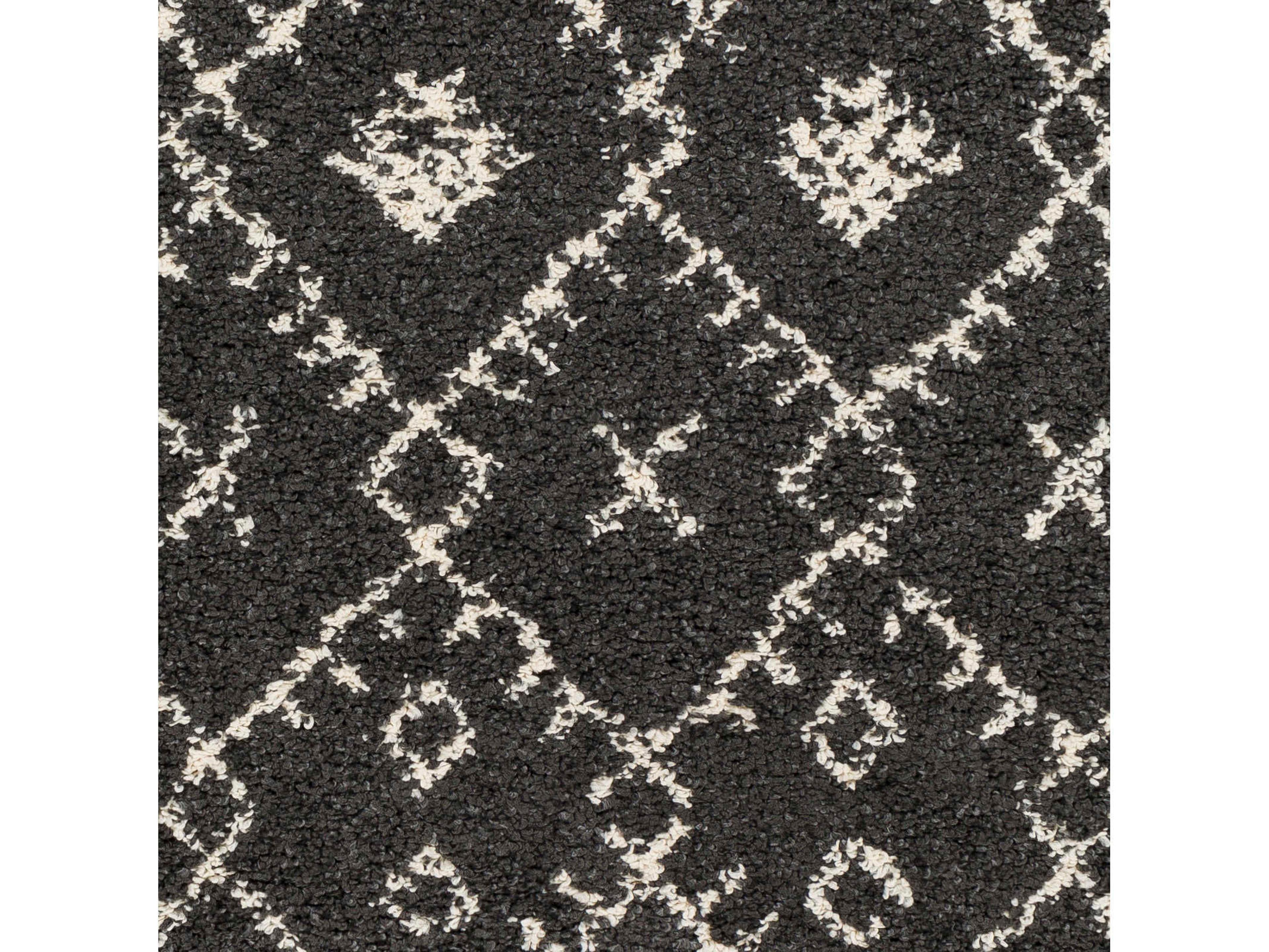 Berber Shag Geometric Area Rug