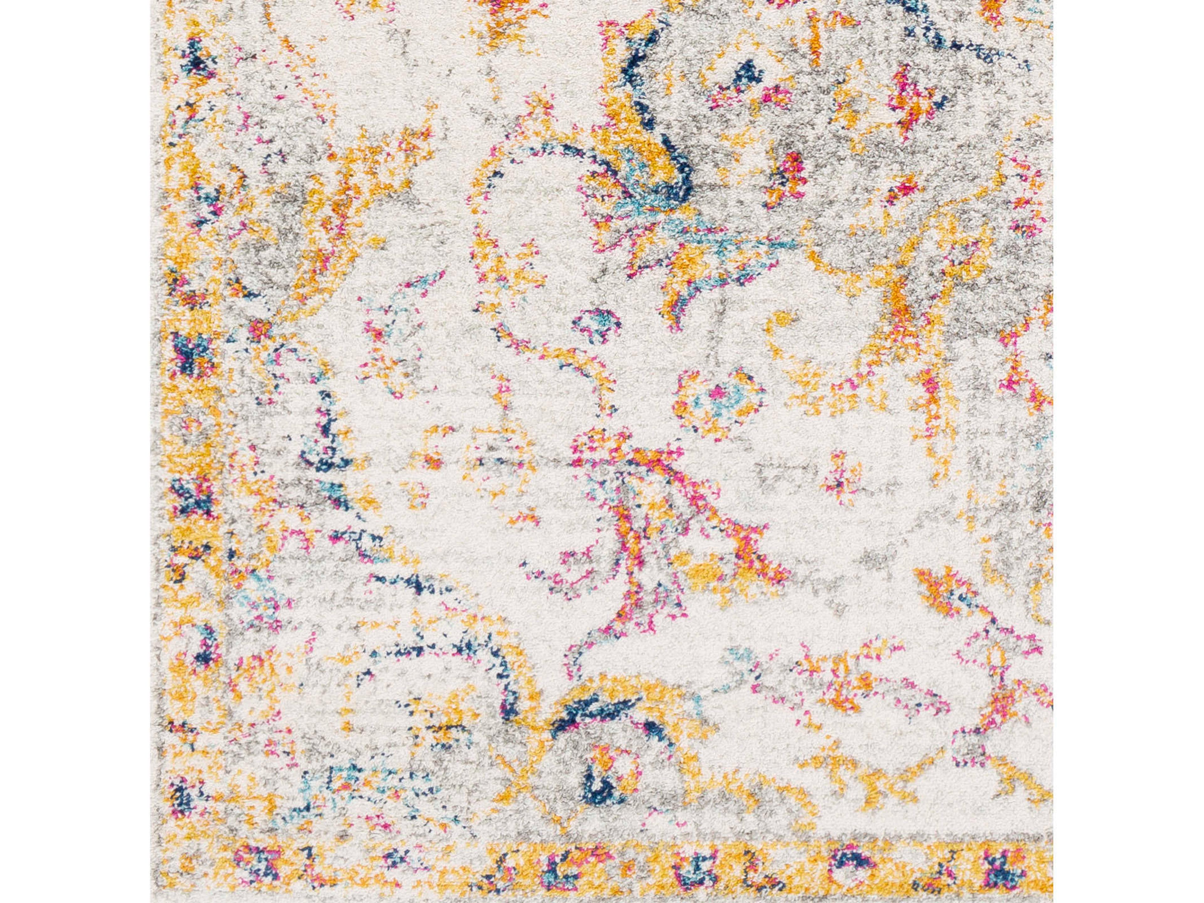 Elaziz Bordered Area Rug