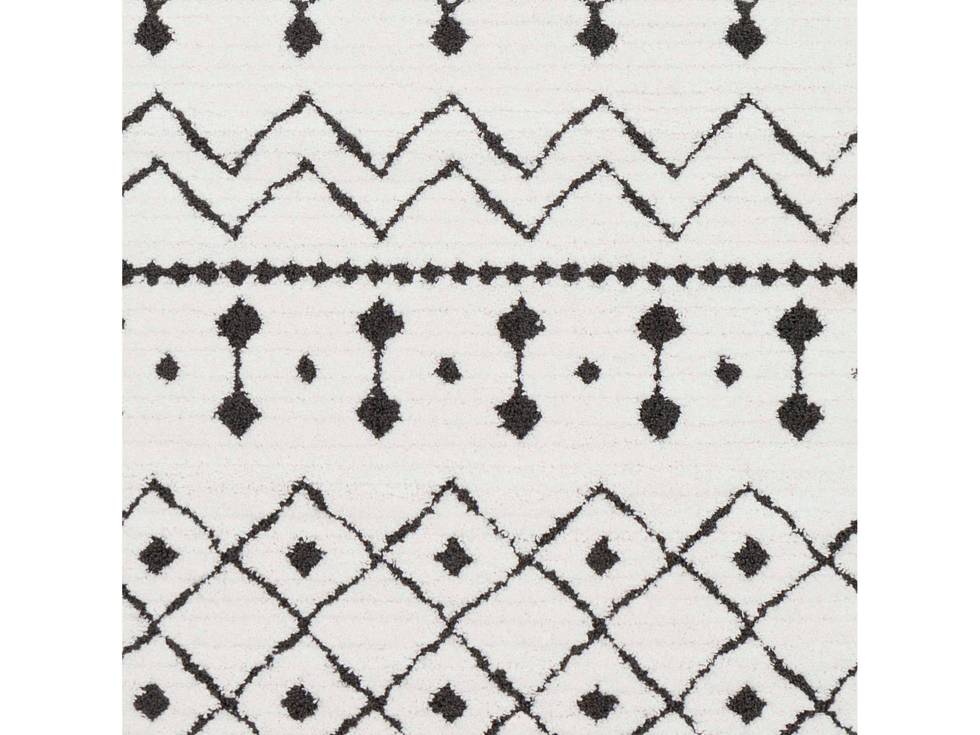 Moroccan Shag Geometric Area Rug