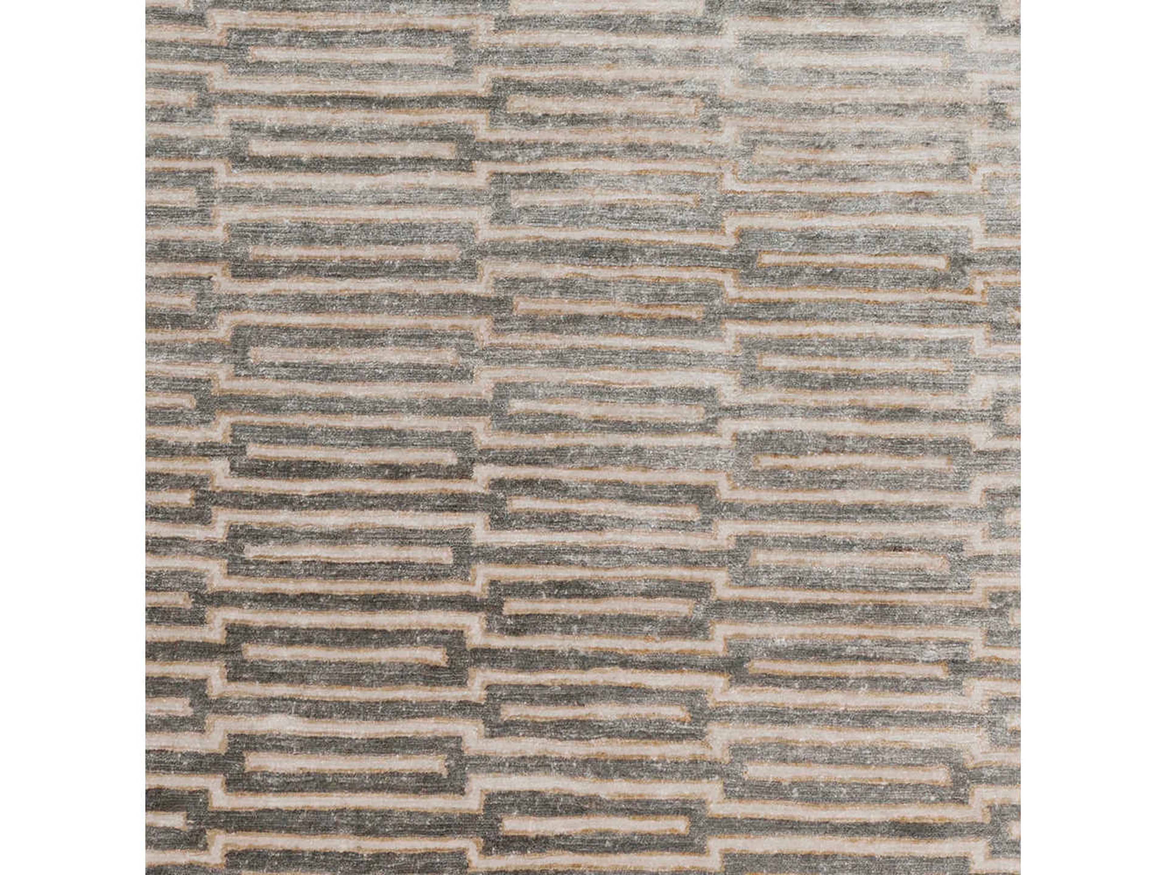 Platinum Abstract Area Rug