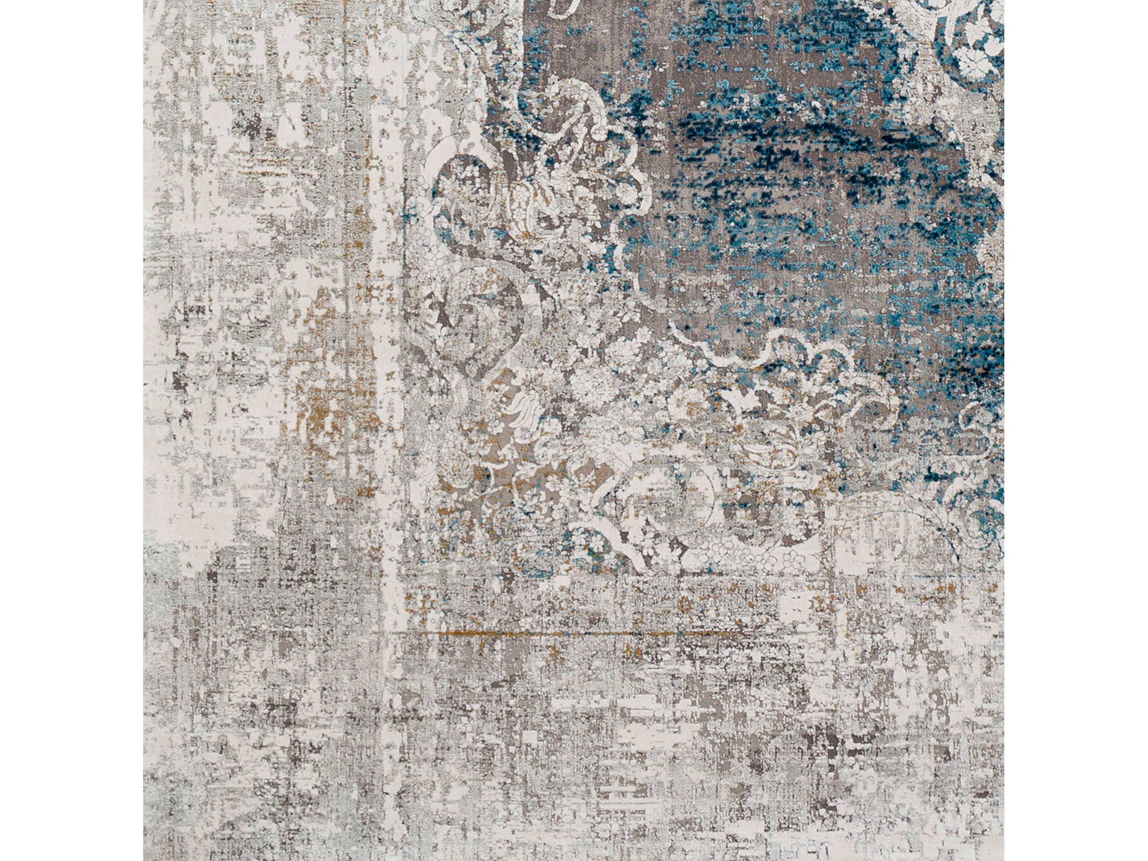 Solar Bordered Area Rug