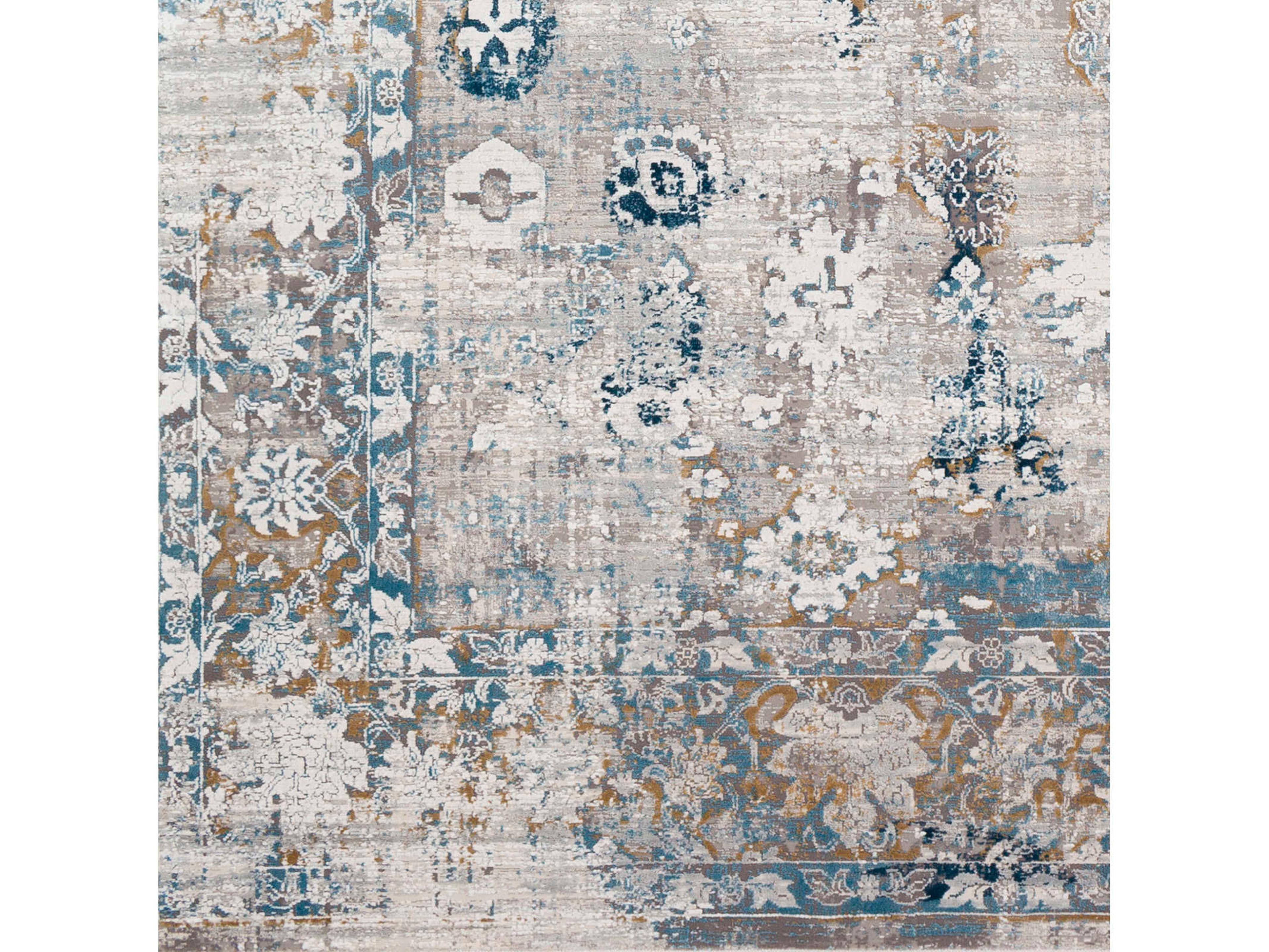 Solar Bordered Area Rug