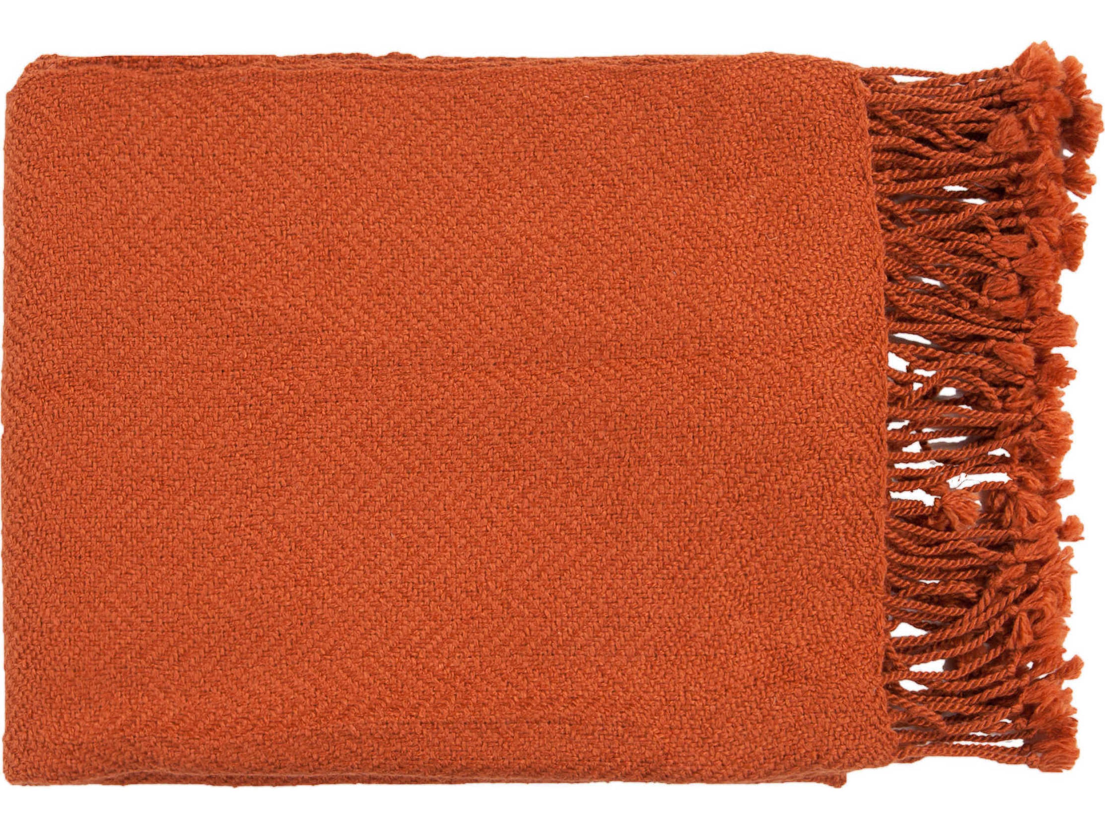 Turner Burnt Orange Throw