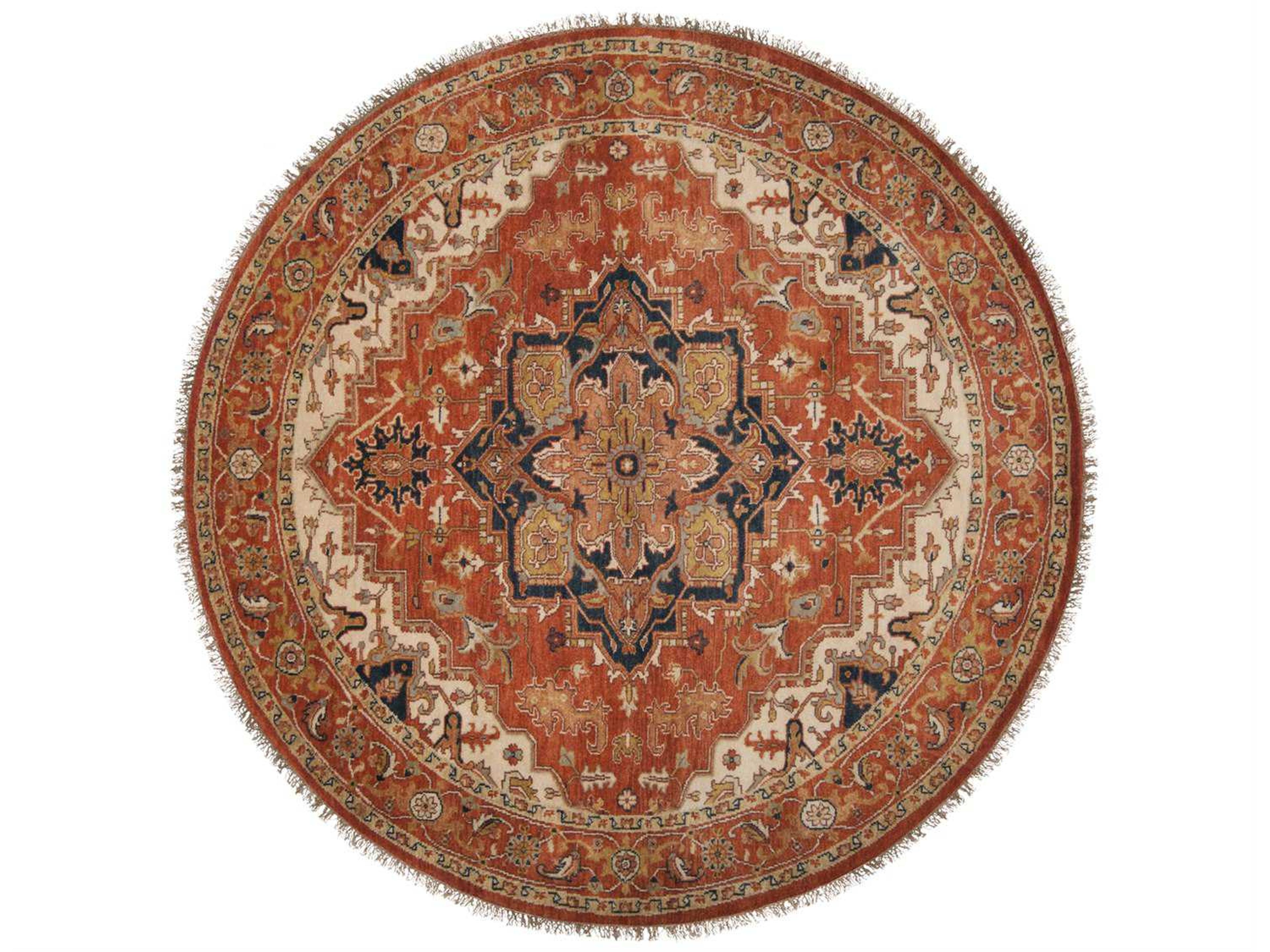 Zeus Bordered Area Rug