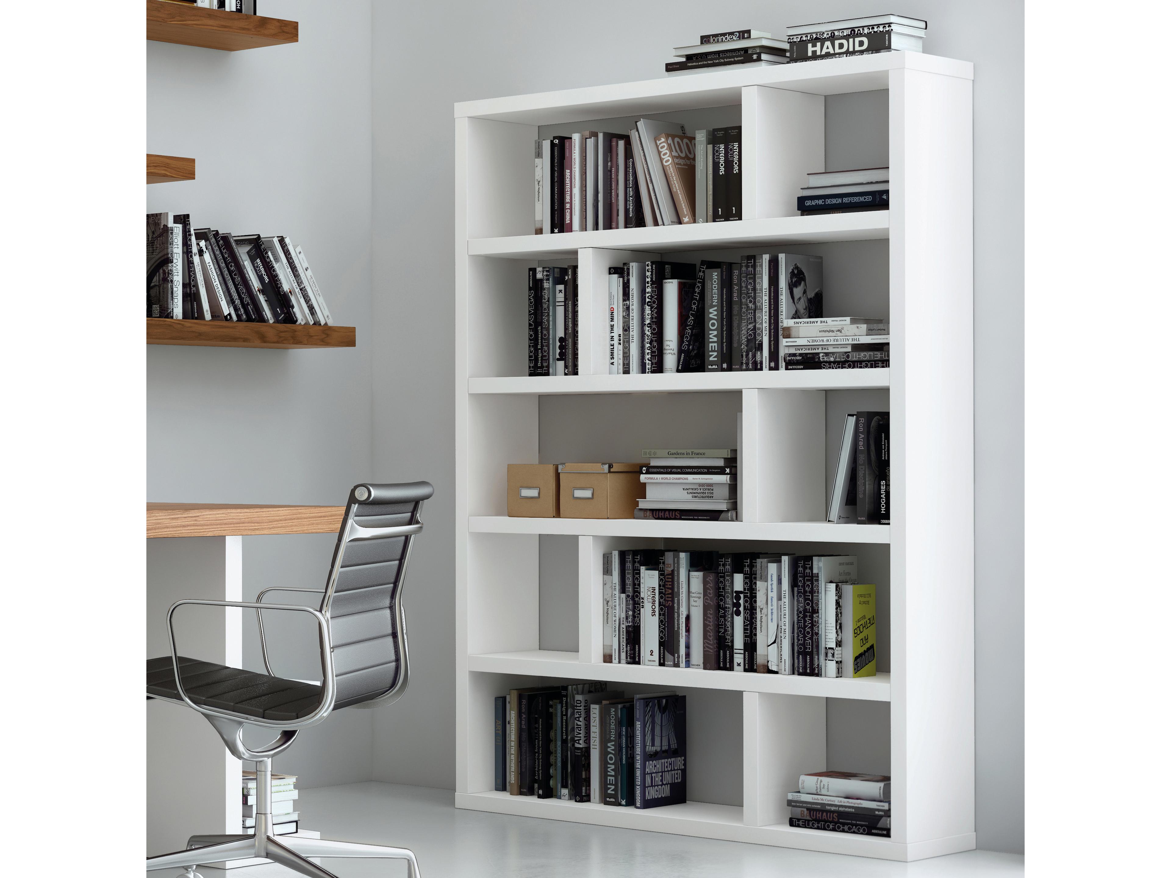 TemaHome Dublin Pure White Bookcase