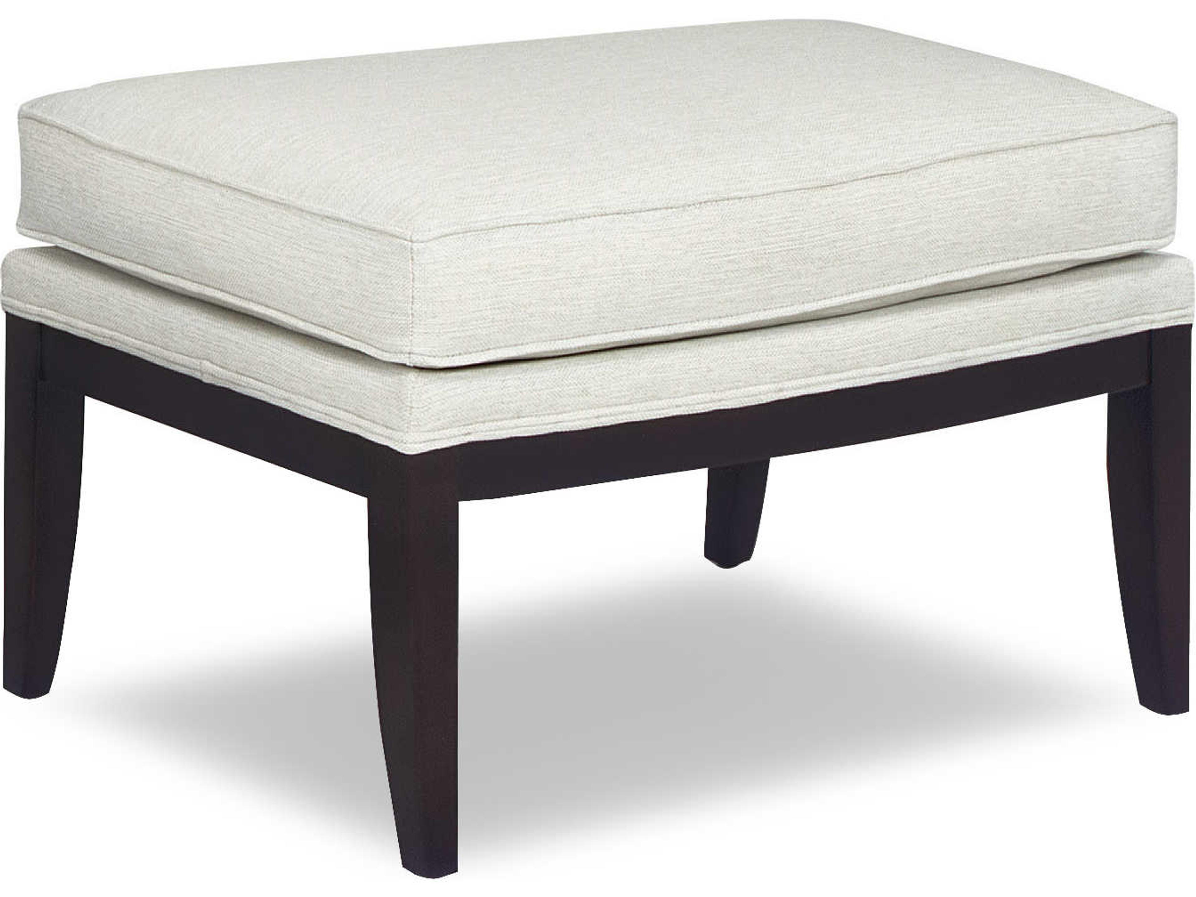 Temple Hickory Upholstered Ottoman
