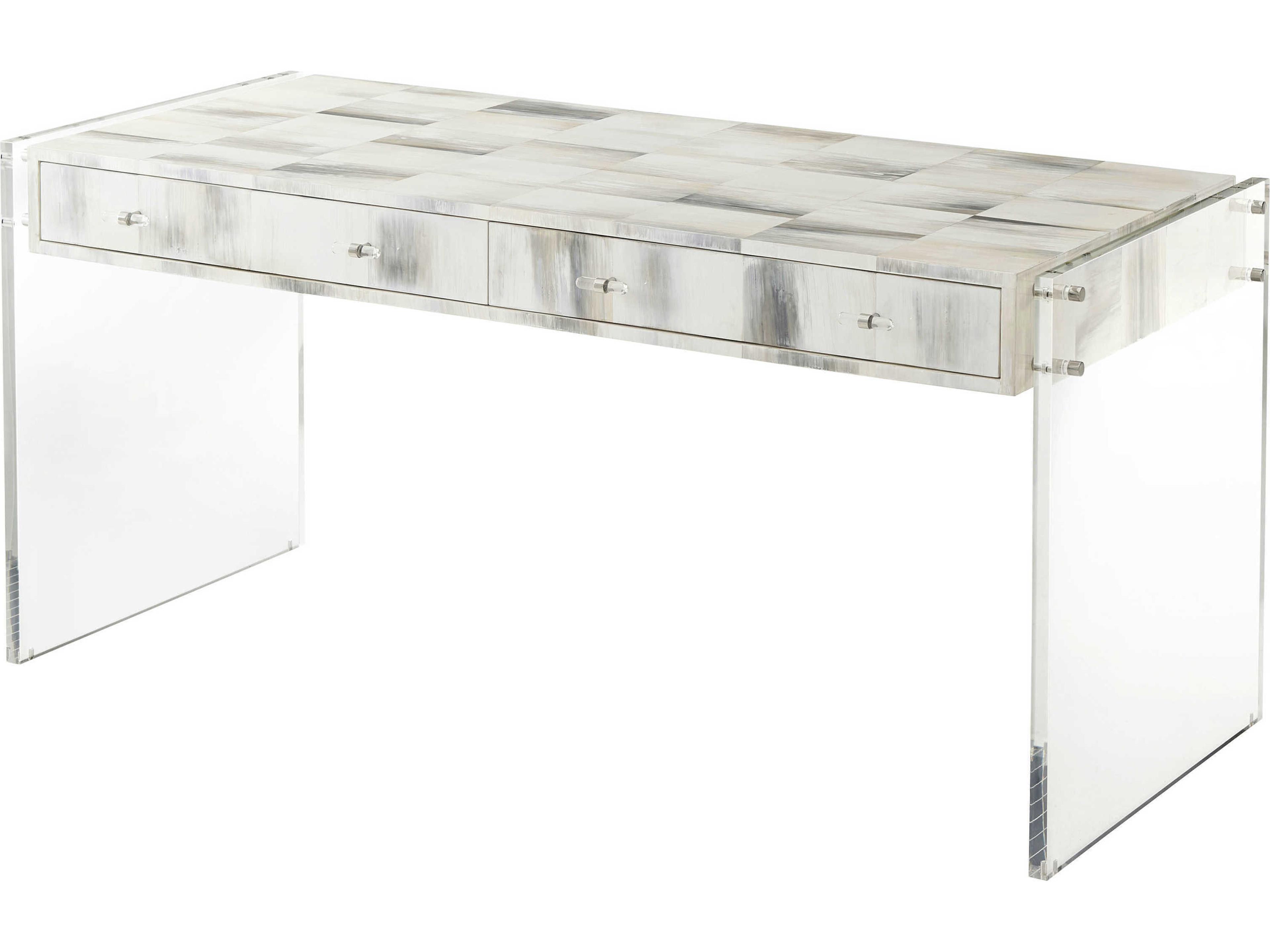 Biscayne Gray Secretary Desk