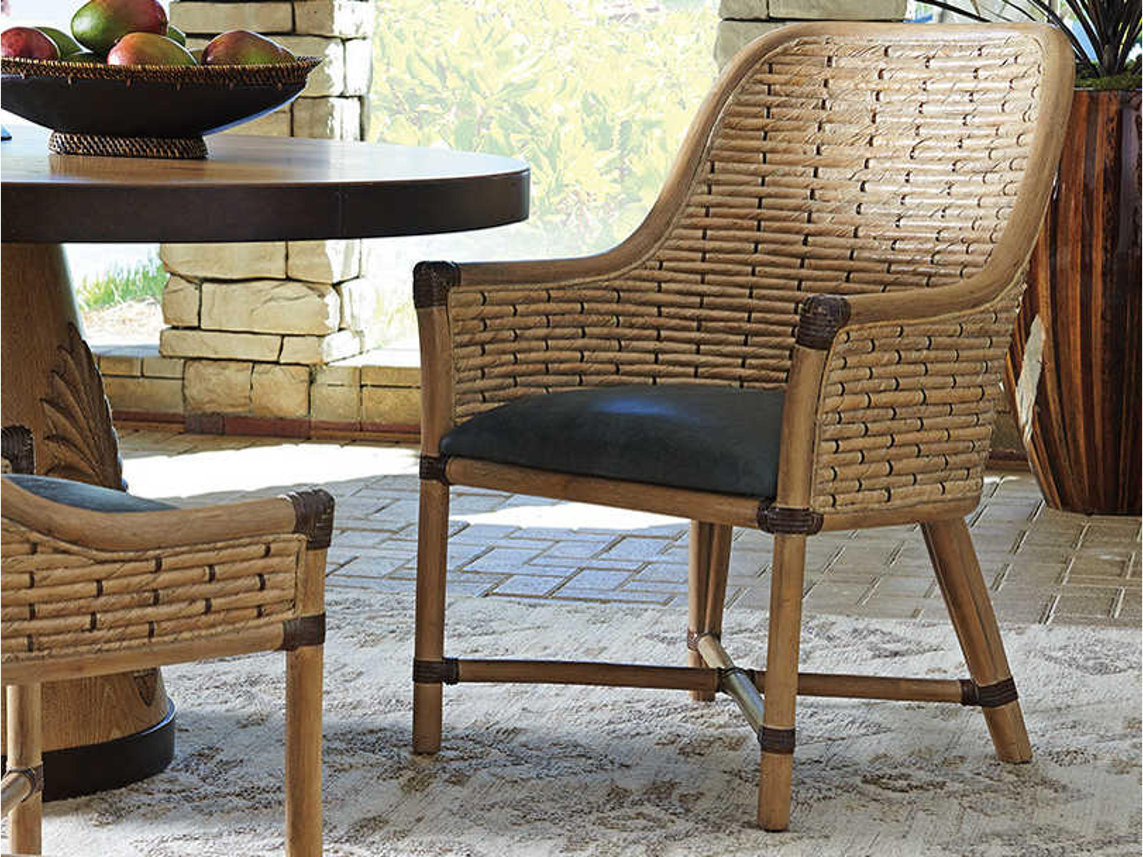 Tommy Bahama Los Altos Fabric Arm Dining Chair
