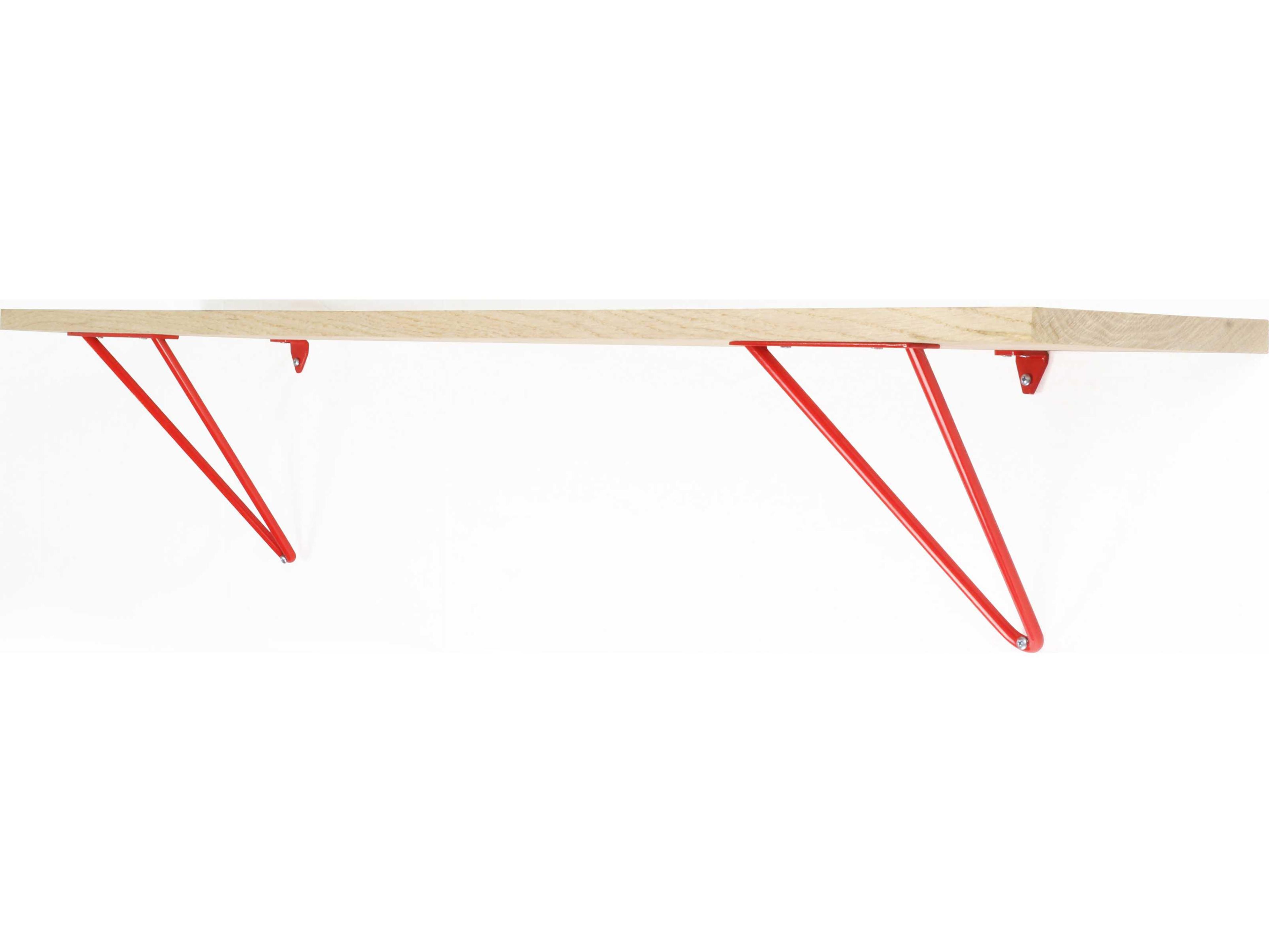 Adams Red 9" Shelf Brackets