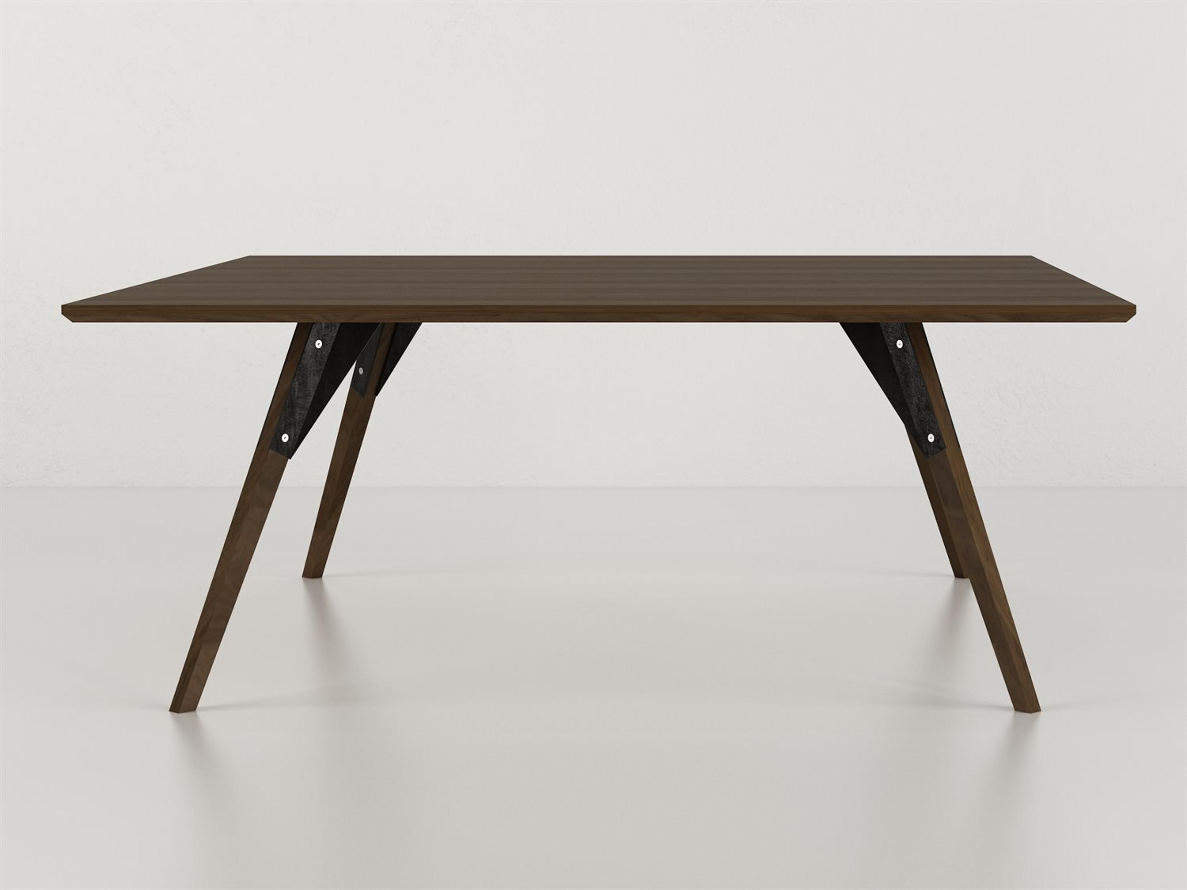 Clarke Collection Square Wood Black Coffee Table