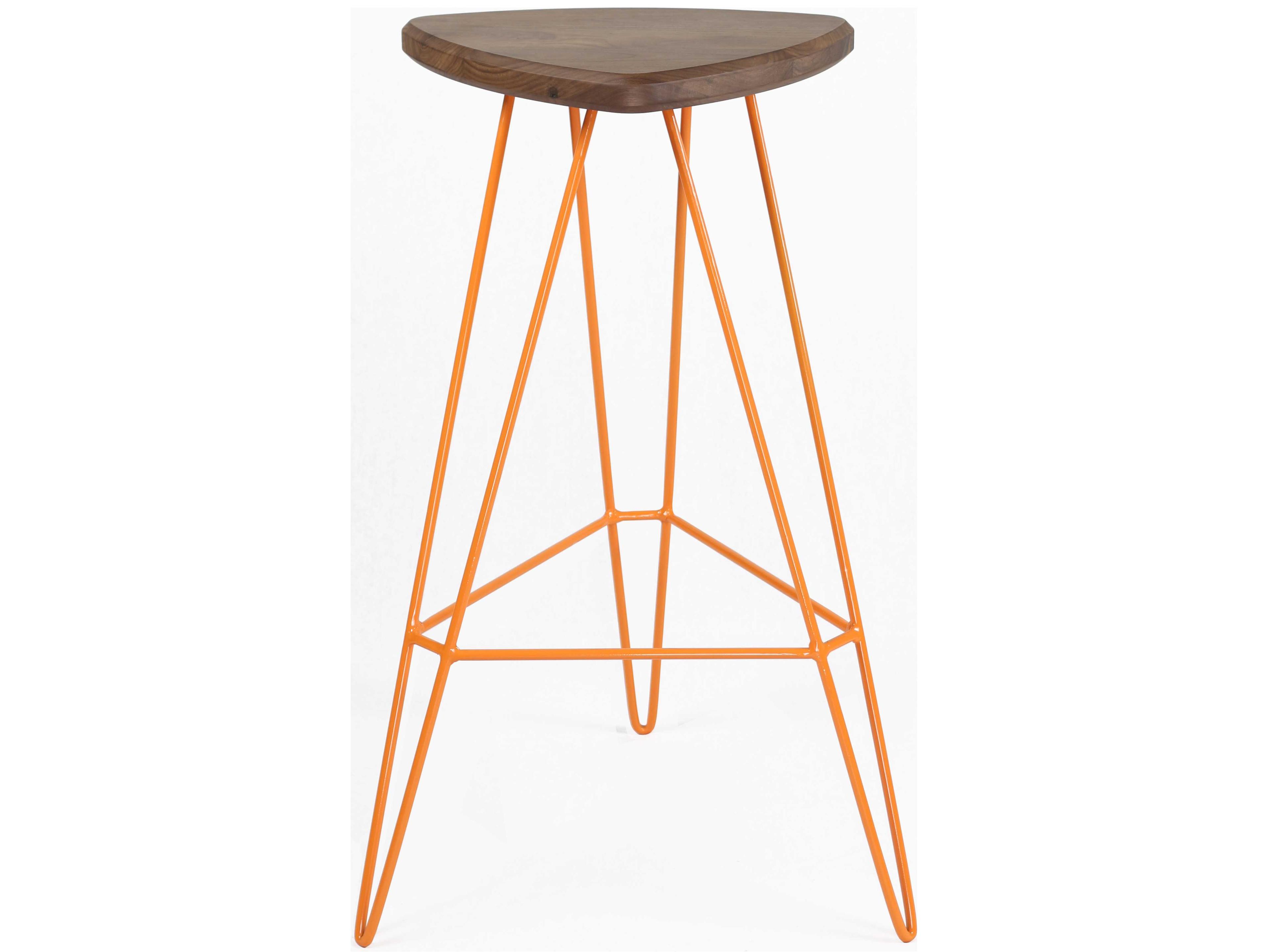 Madison Walnut Wood Bar Stool