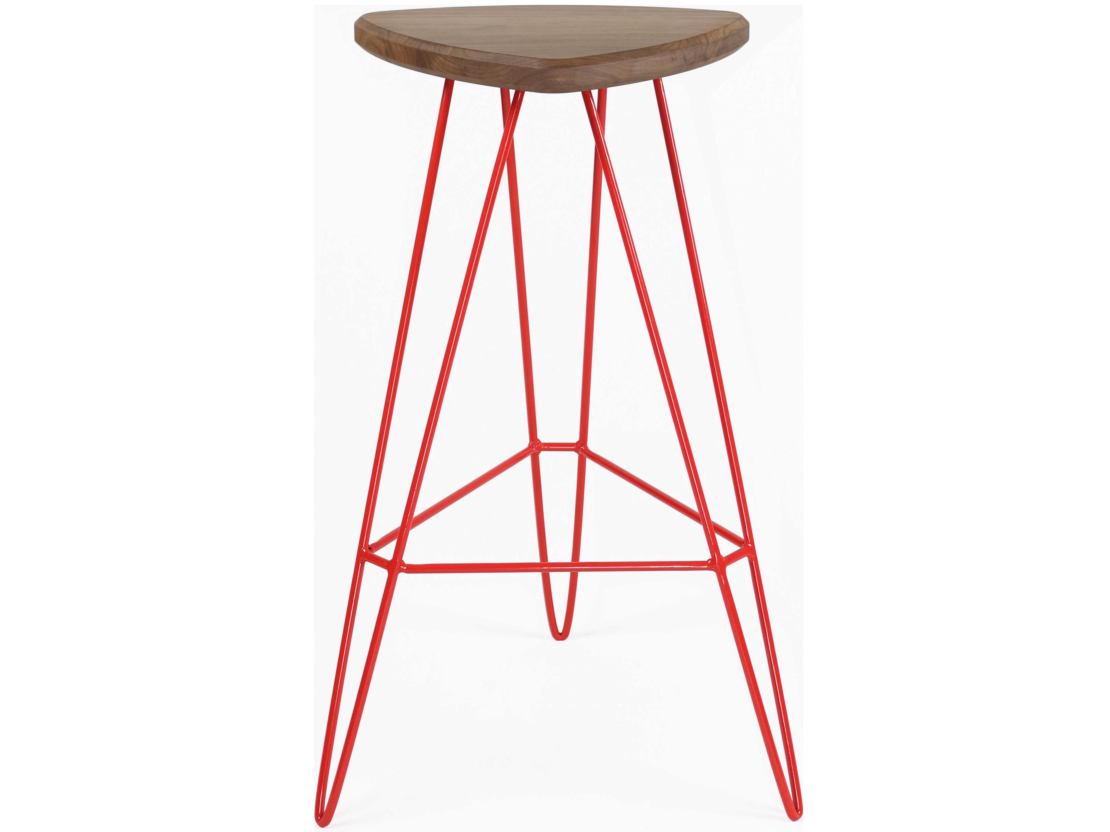 Madison Walnut Wood Bar Stool
