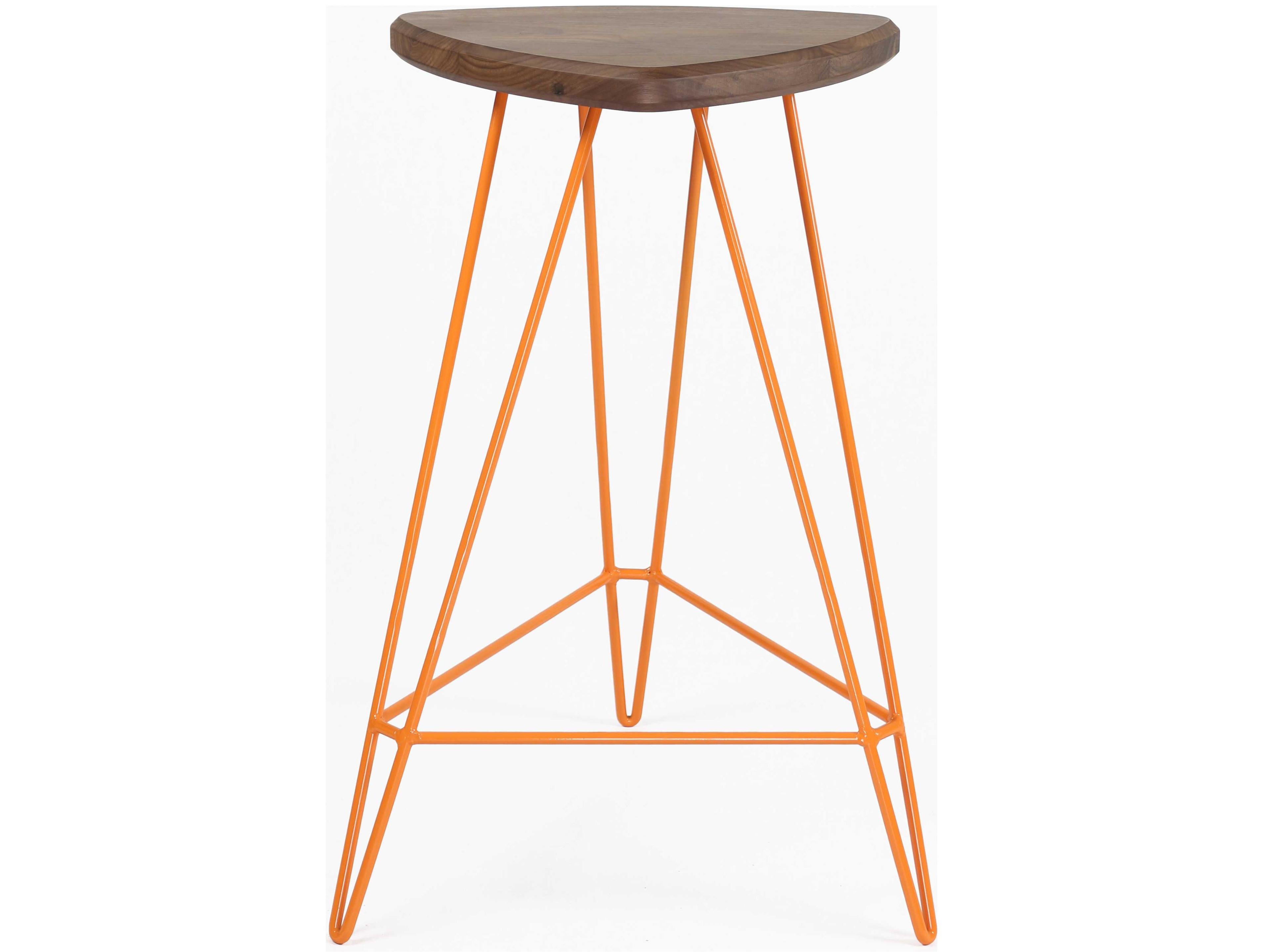 Madison Walnut Wood Counter Stool