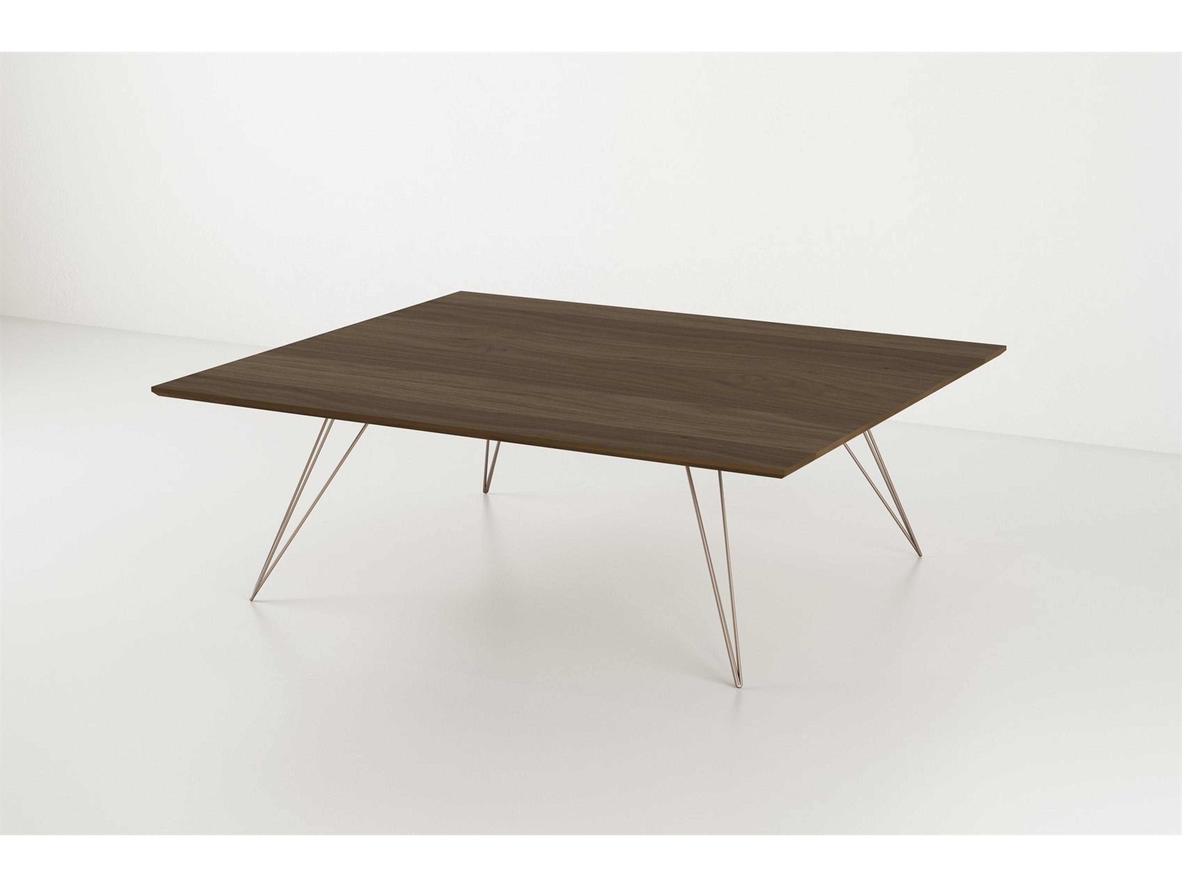 Williams Table Collection Square Wood Rose Copper Coffee