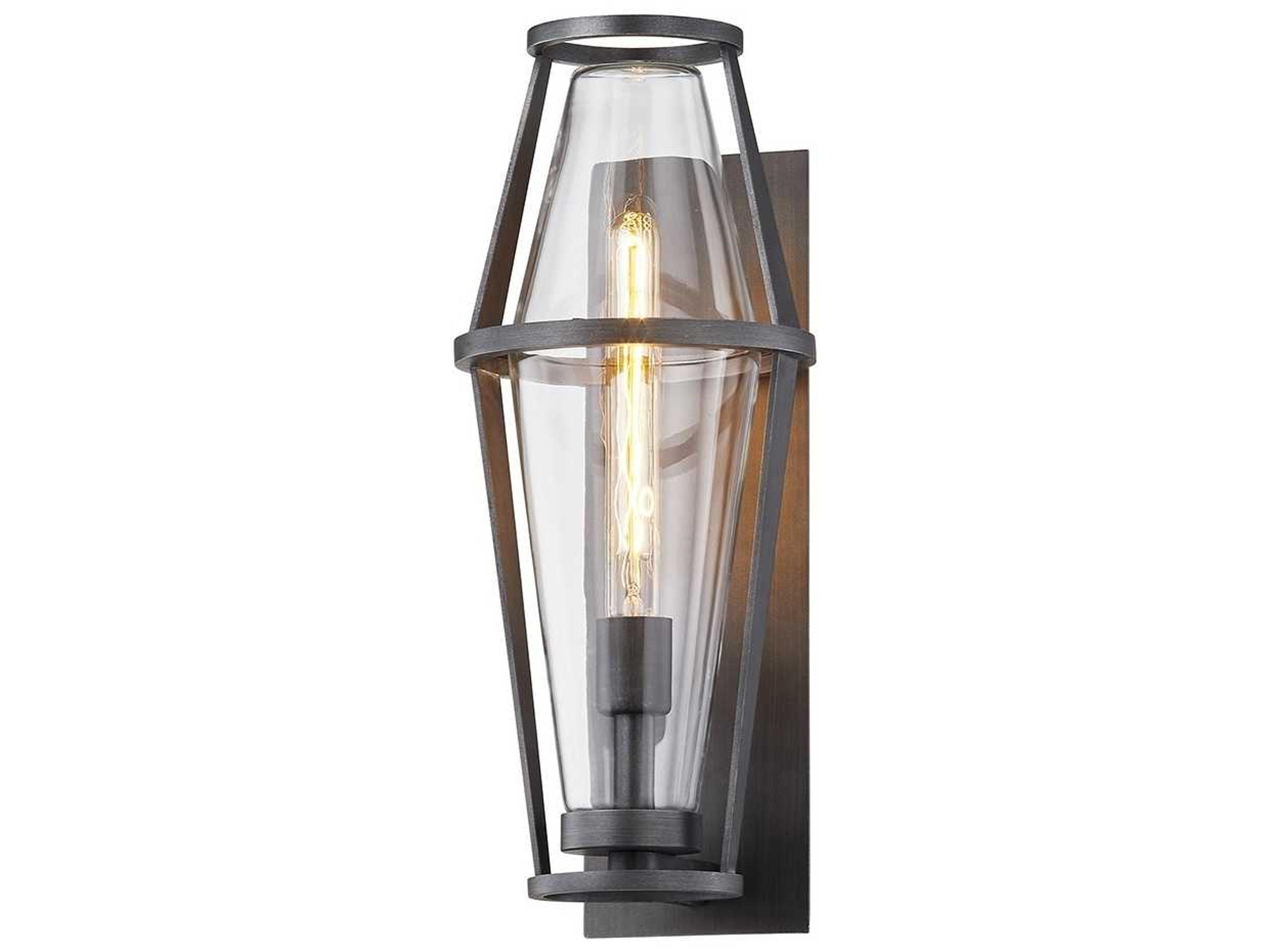 Prospect 1 - Light Glass Outdoor Wall Light
