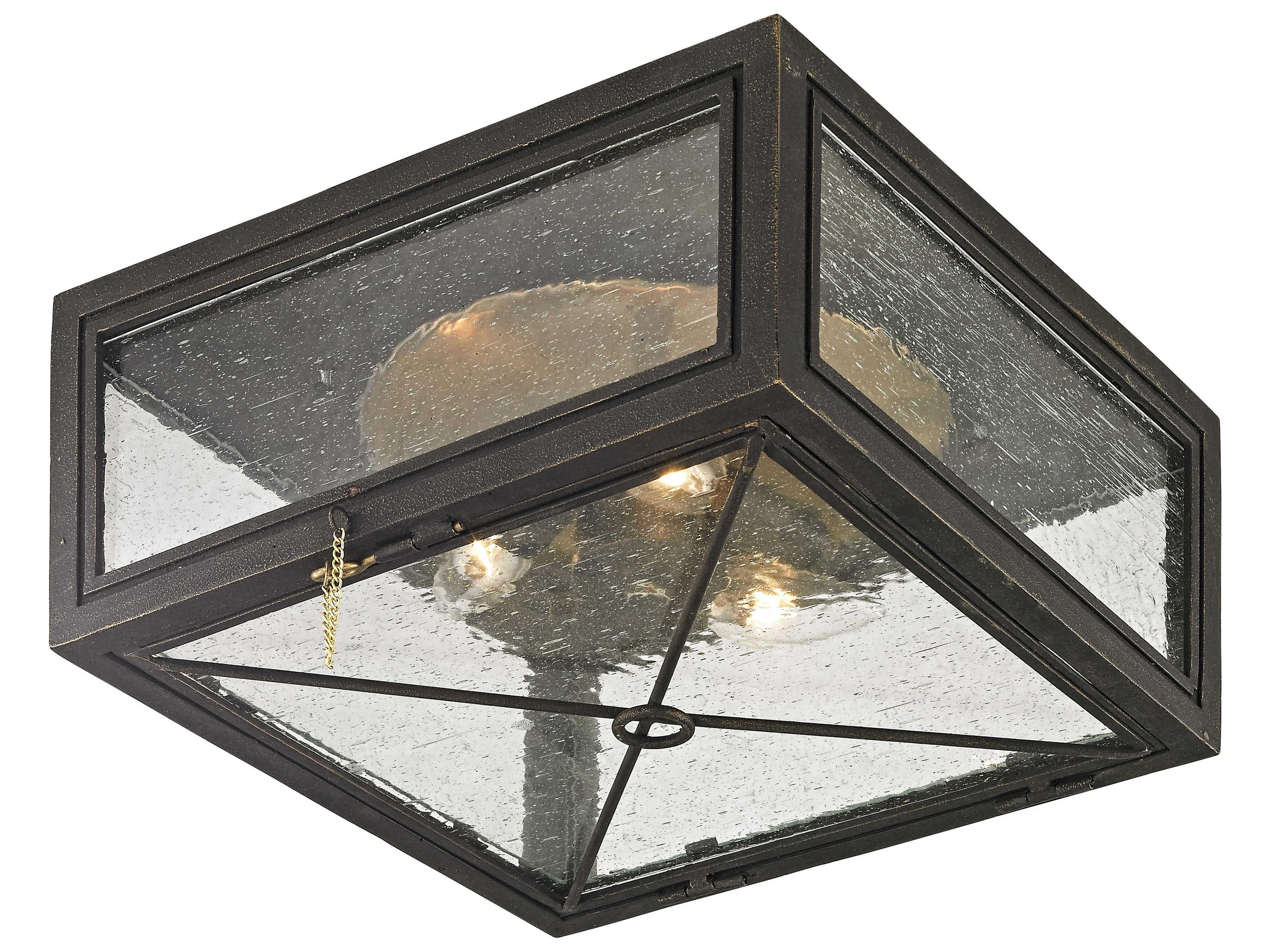Randolph 3 - Light Outdoor Flush Mount