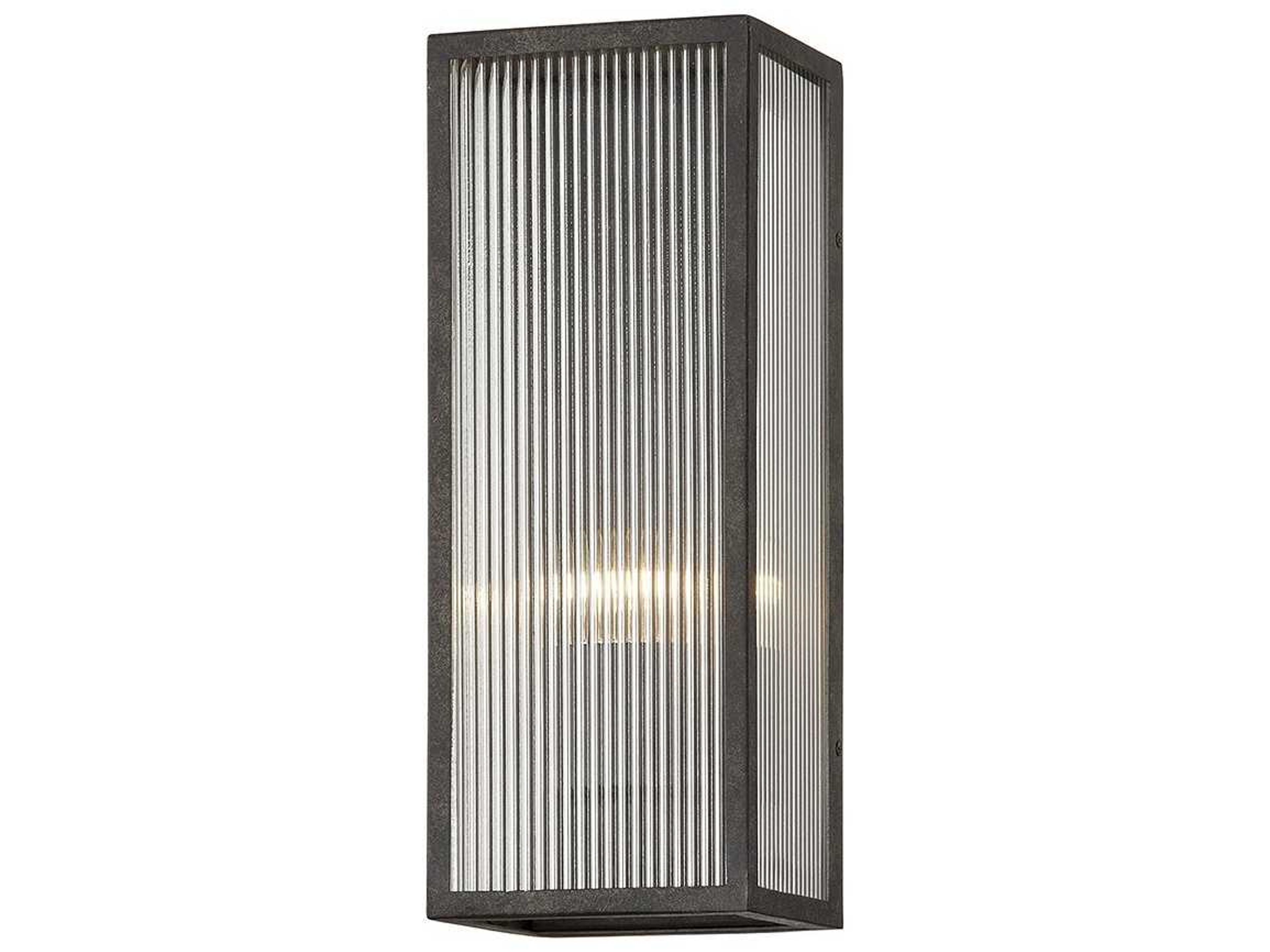 Tisoni 1 - Light Glass Outdoor Wall Light