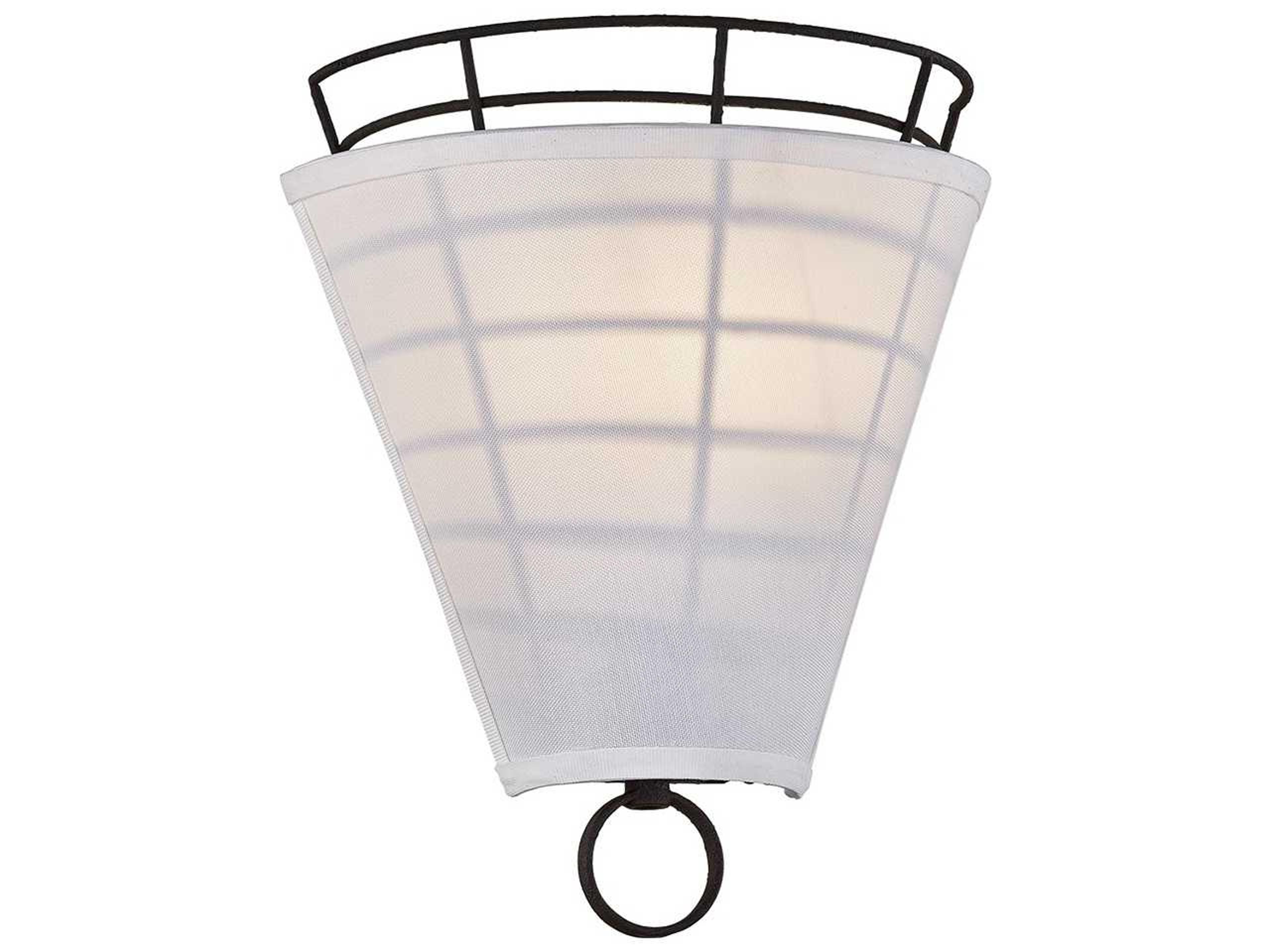 Xander 1-Light Centennial Bronze Wall Sconce