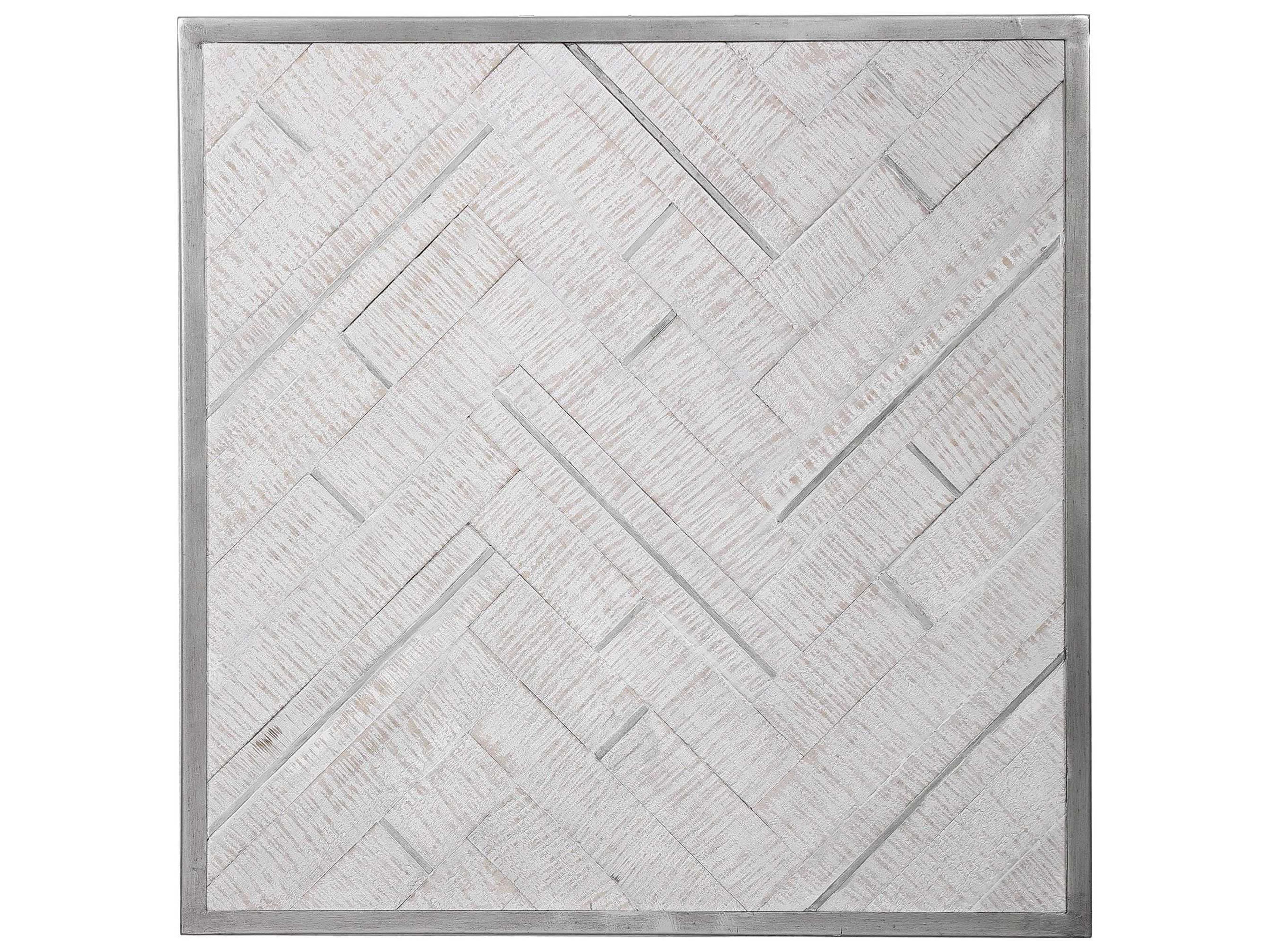 Redondo Whitewashed Wood Wall Art