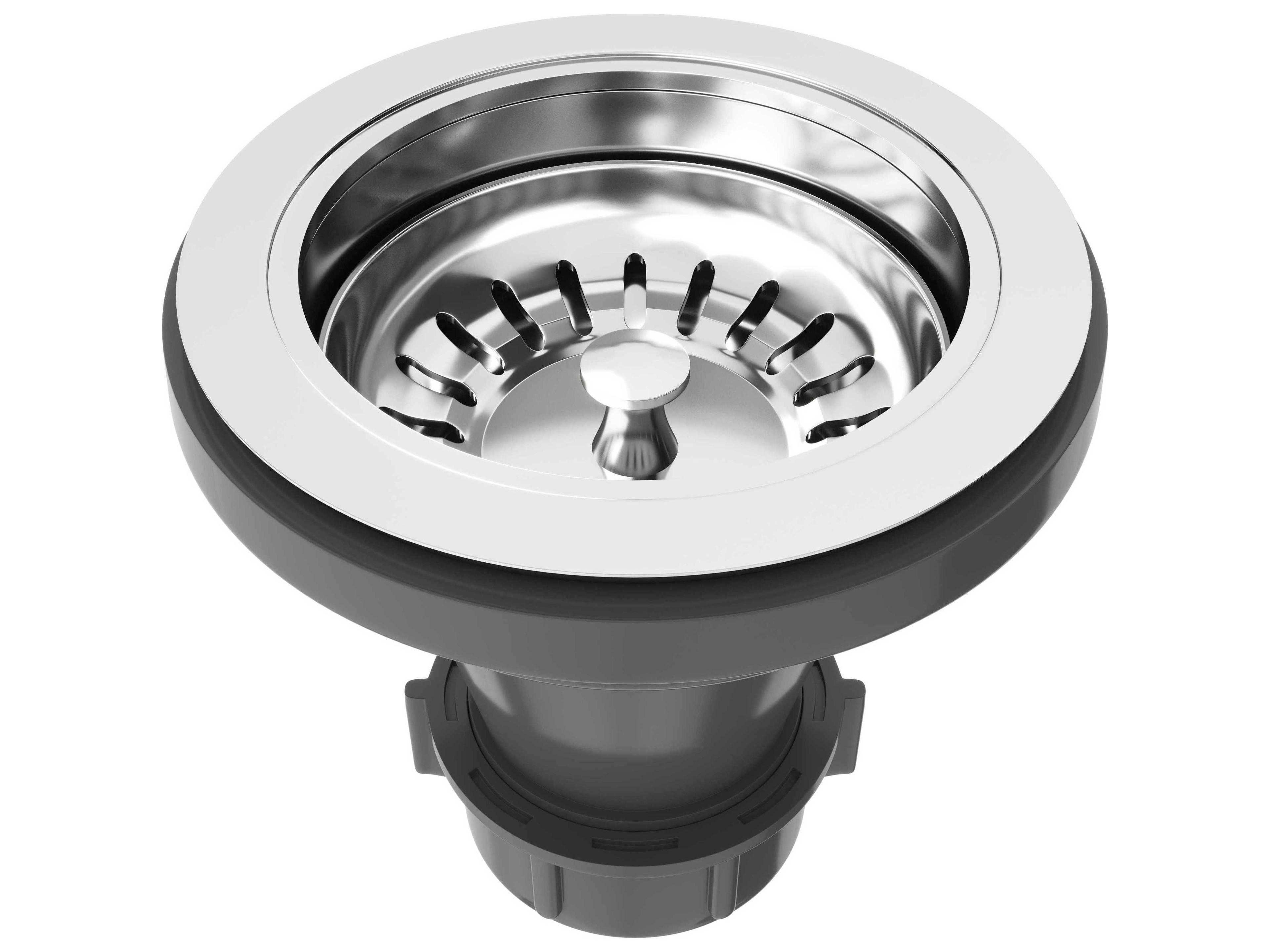 Chrome Kitchen Sink Strainer